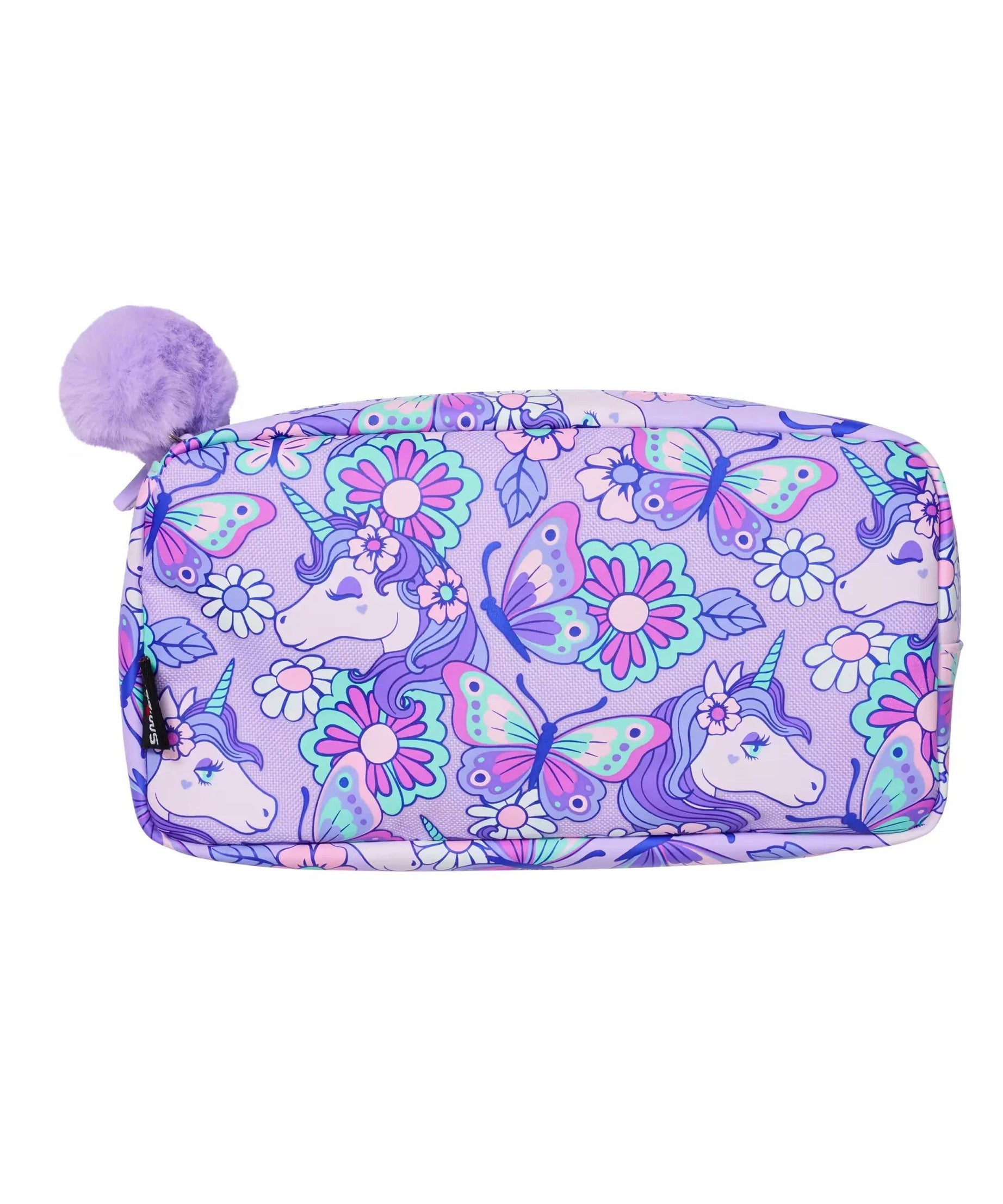 Smiggle - Hi There Çift Gözlü Kalem Kutusu-Dinossi