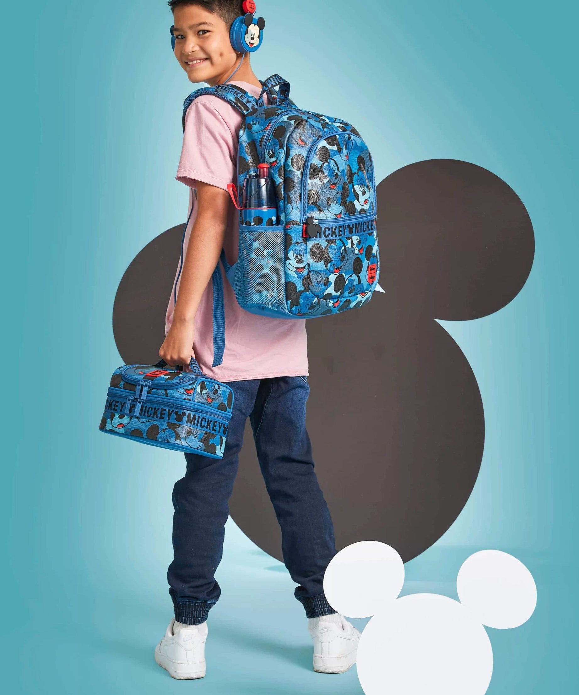 Smiggle - Mickey Mouse Klasik Sırt Çantası-Dinossi