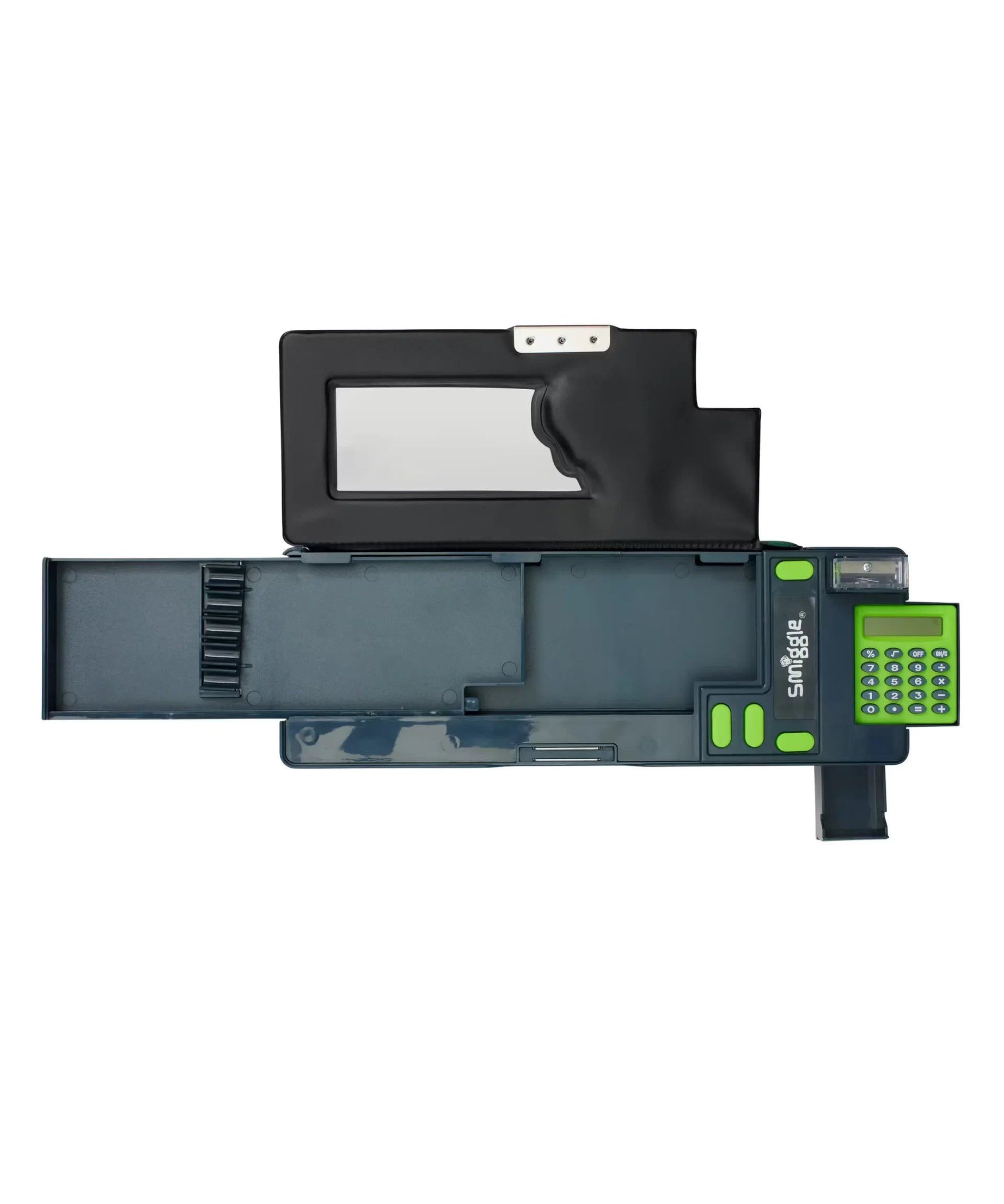 Smiggle - Hi There Vahşi Dinazorlar Hesap Makineli Pop Out Otomatik Kalem Kutusu-Dinossi