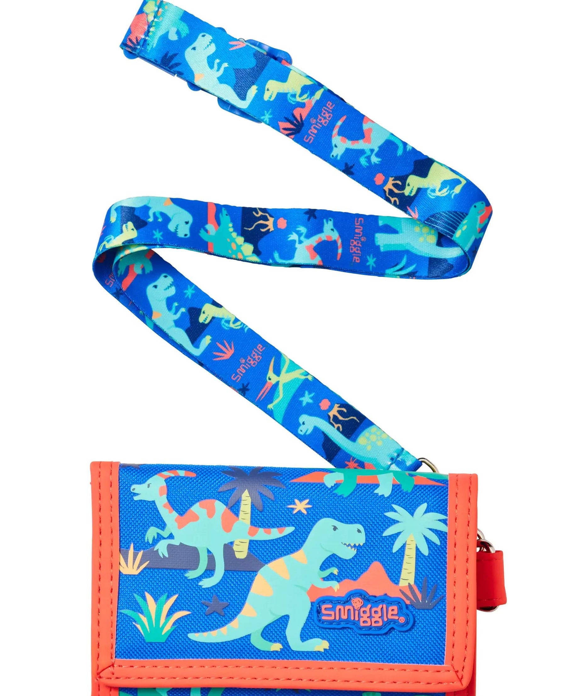 Smiggle - Movin Çocuk Cüzdanı-Dinossi