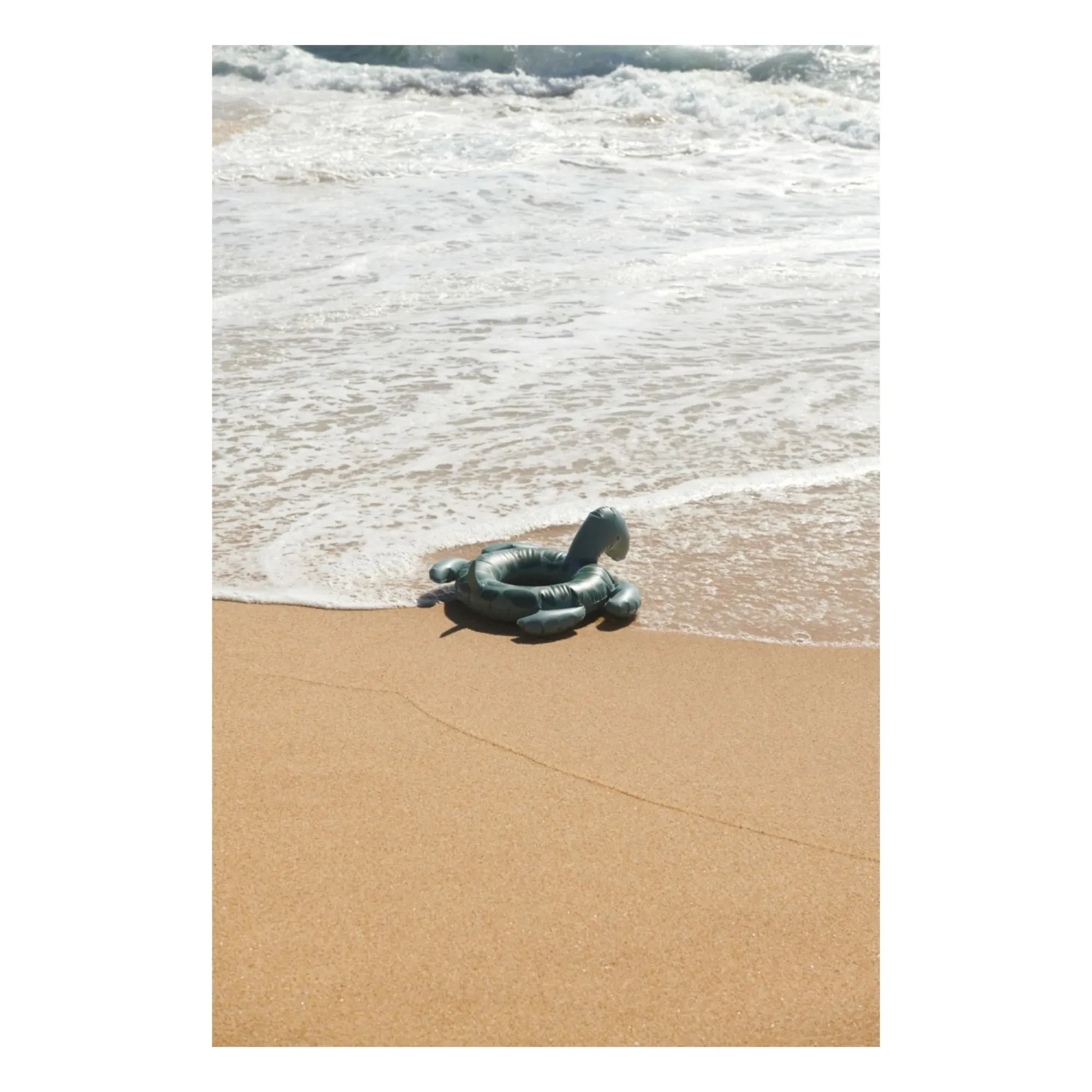 Liewood - Phoebe aufblasbarer Schildkröten-Schwimmring | Faune Grün