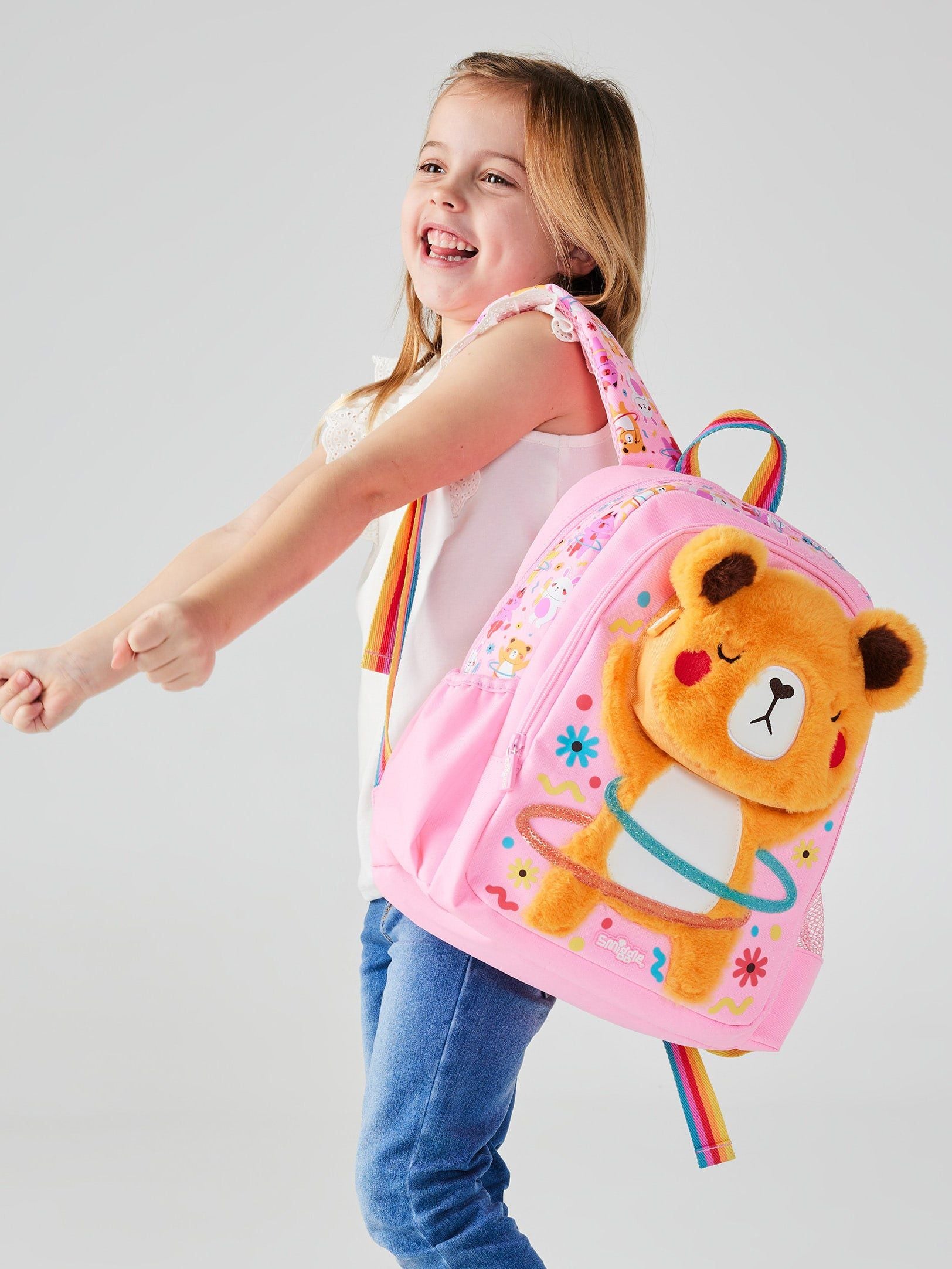 Smiggle - Lets Play Anaokulu Sırt Çantası-Dinossi