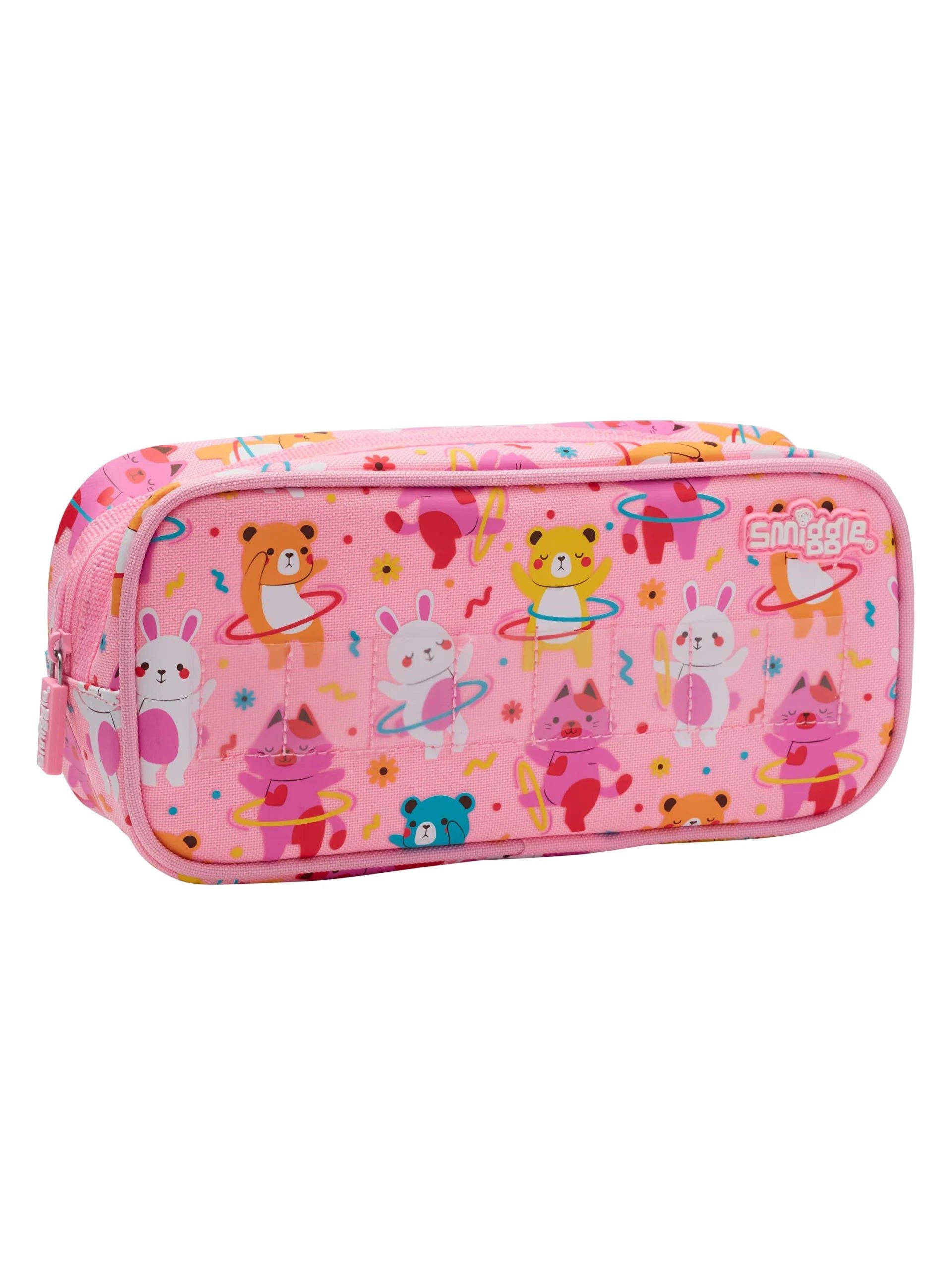 Smiggle - Lets Play İsimlikli Kalem Kutusu-Dinossi