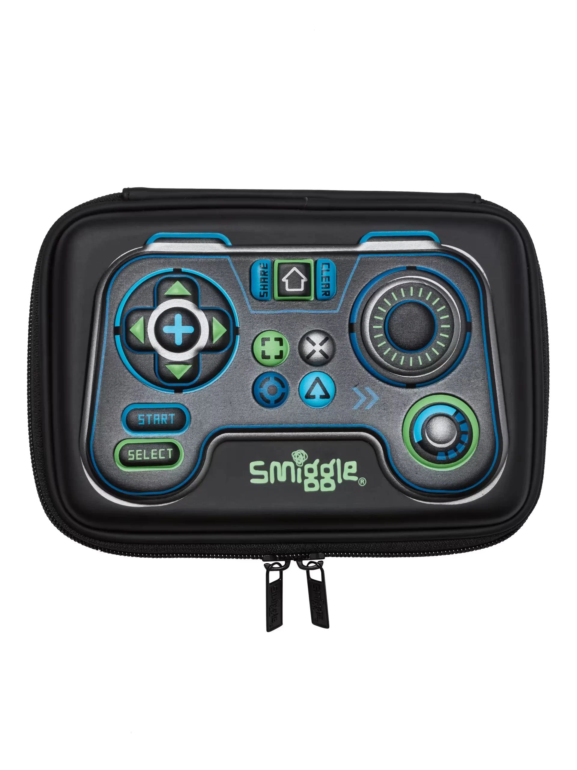 Smiggle - Virtual Hardtop Kalem Kutusu-Dinossi