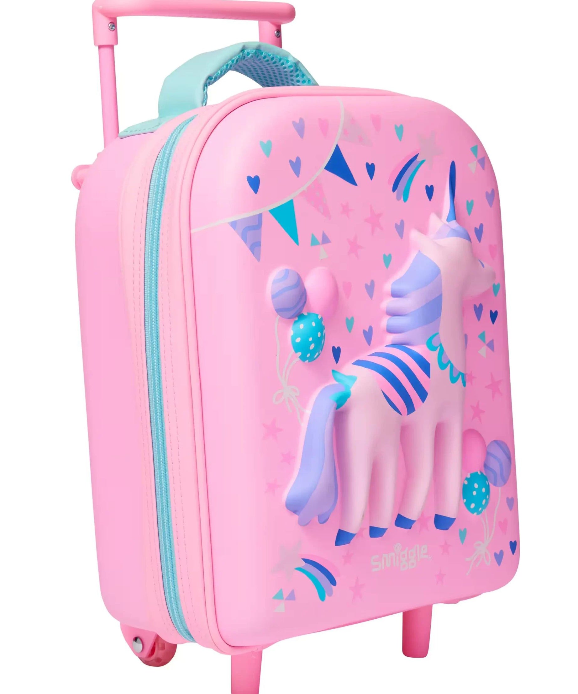 Smiggle - Glide Teeny Tiny Hardtop Okul ve Seyahat Çantası-Dinossi