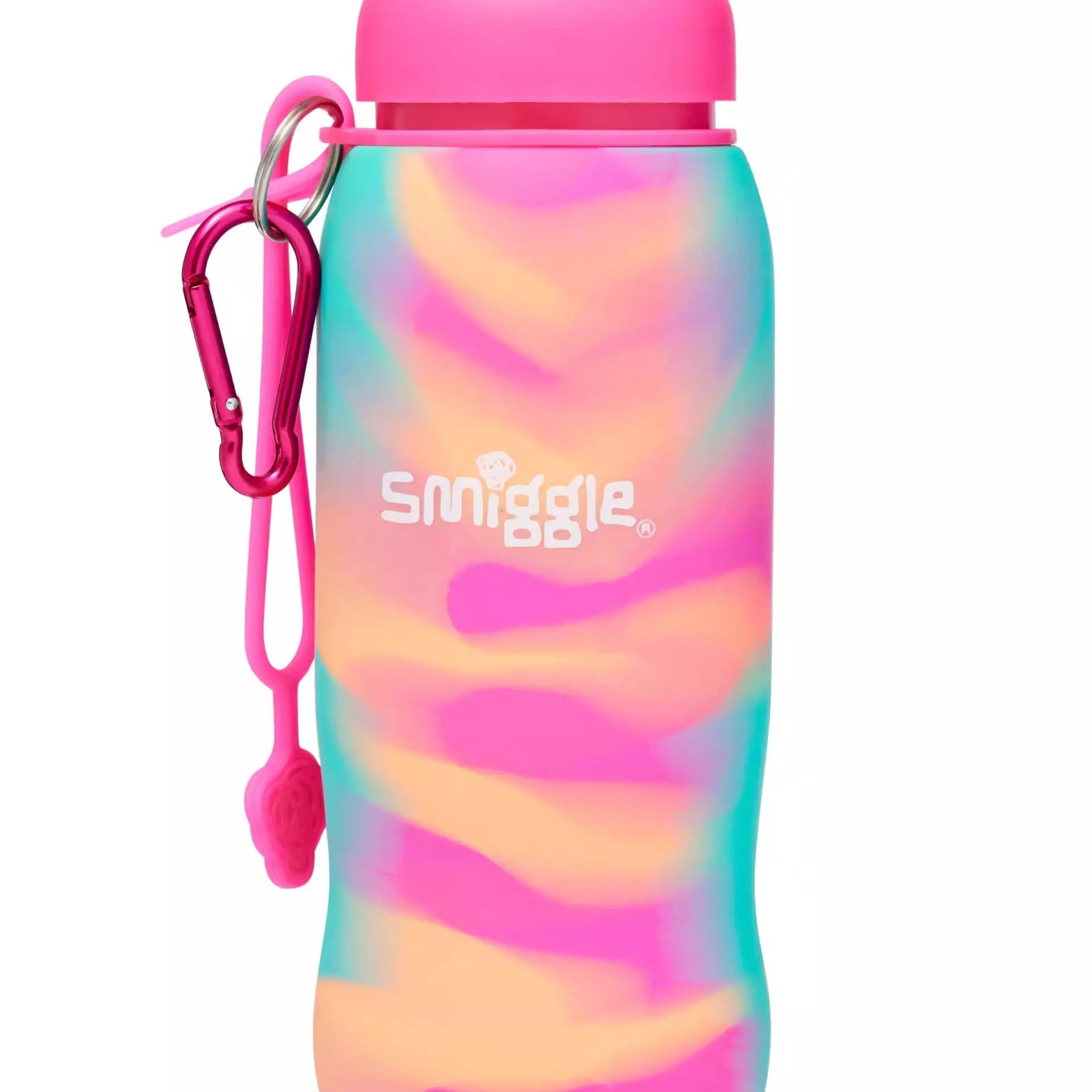 Smiggle – Vivid Katlanabilir Pipetli 630ML Suluk-Dinossi
