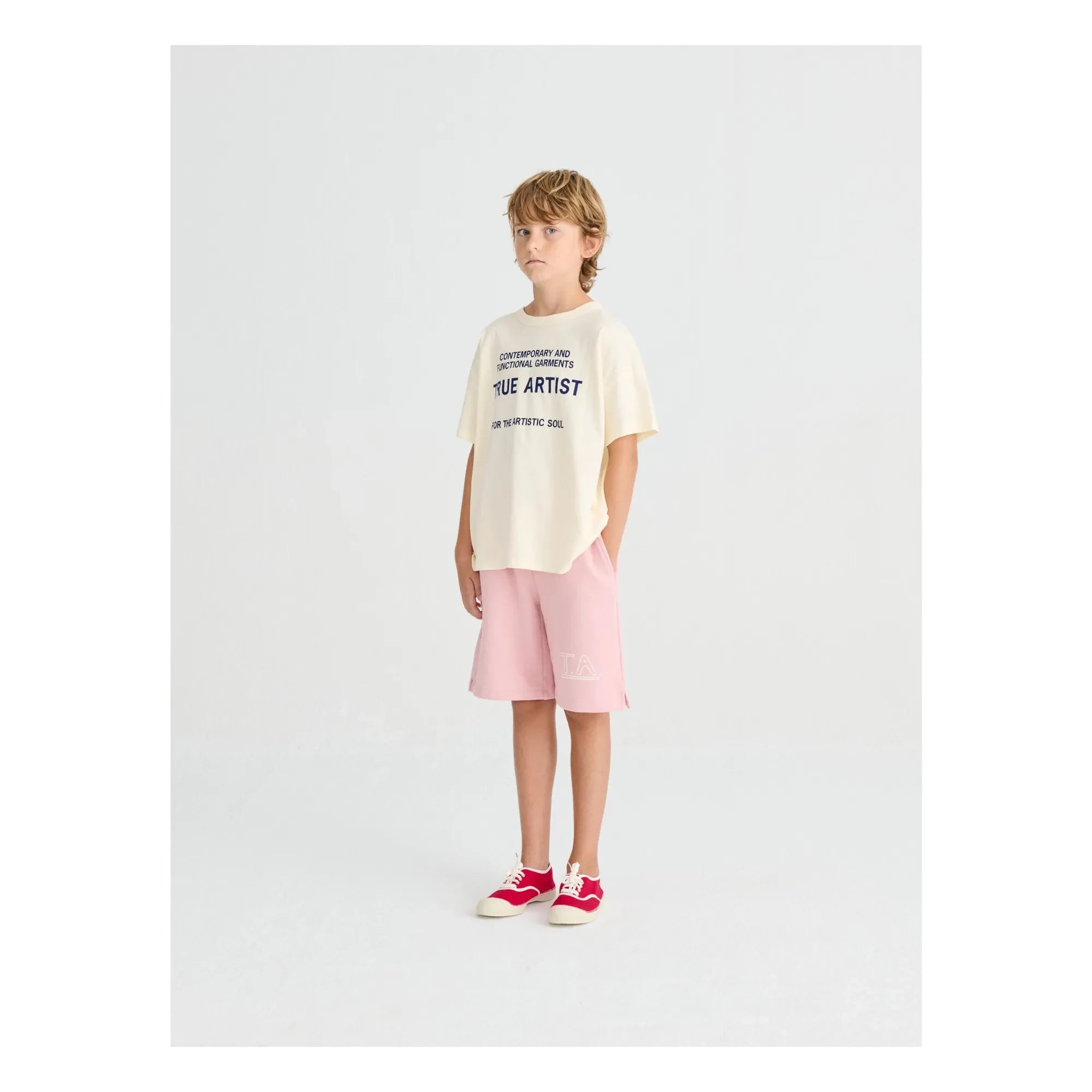 True Artist - N°1 T-Shirt Bio-Baumwolle | Creme