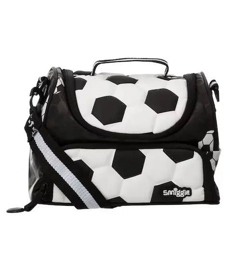 Smiggle - Goal Çift Katlı Askılı Beslenme Çantası-Dinossi