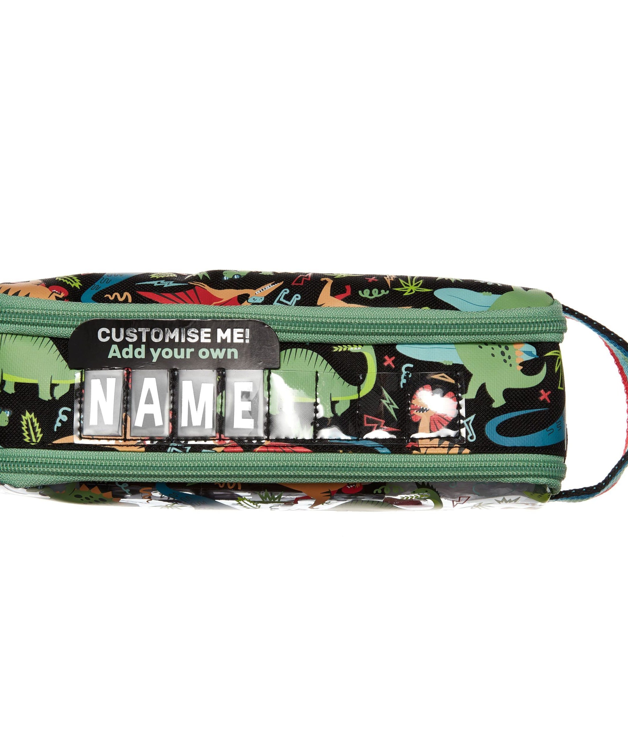 Smiggle - Wander Junior İsimlikli Kalem Kutusu-Dinossi