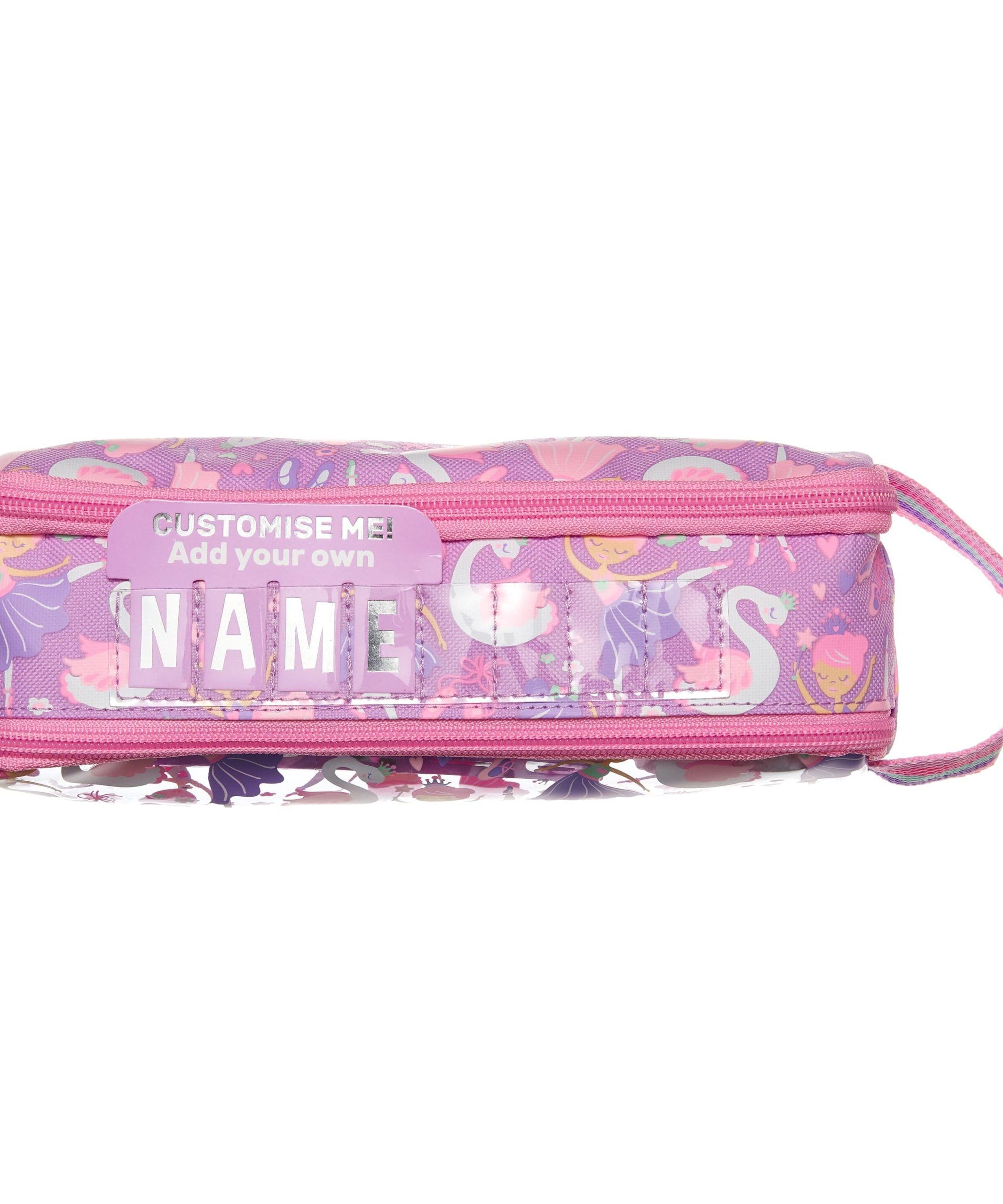 Smiggle - Wander Junior İsimlikli Kalem Kutusu-Dinossi