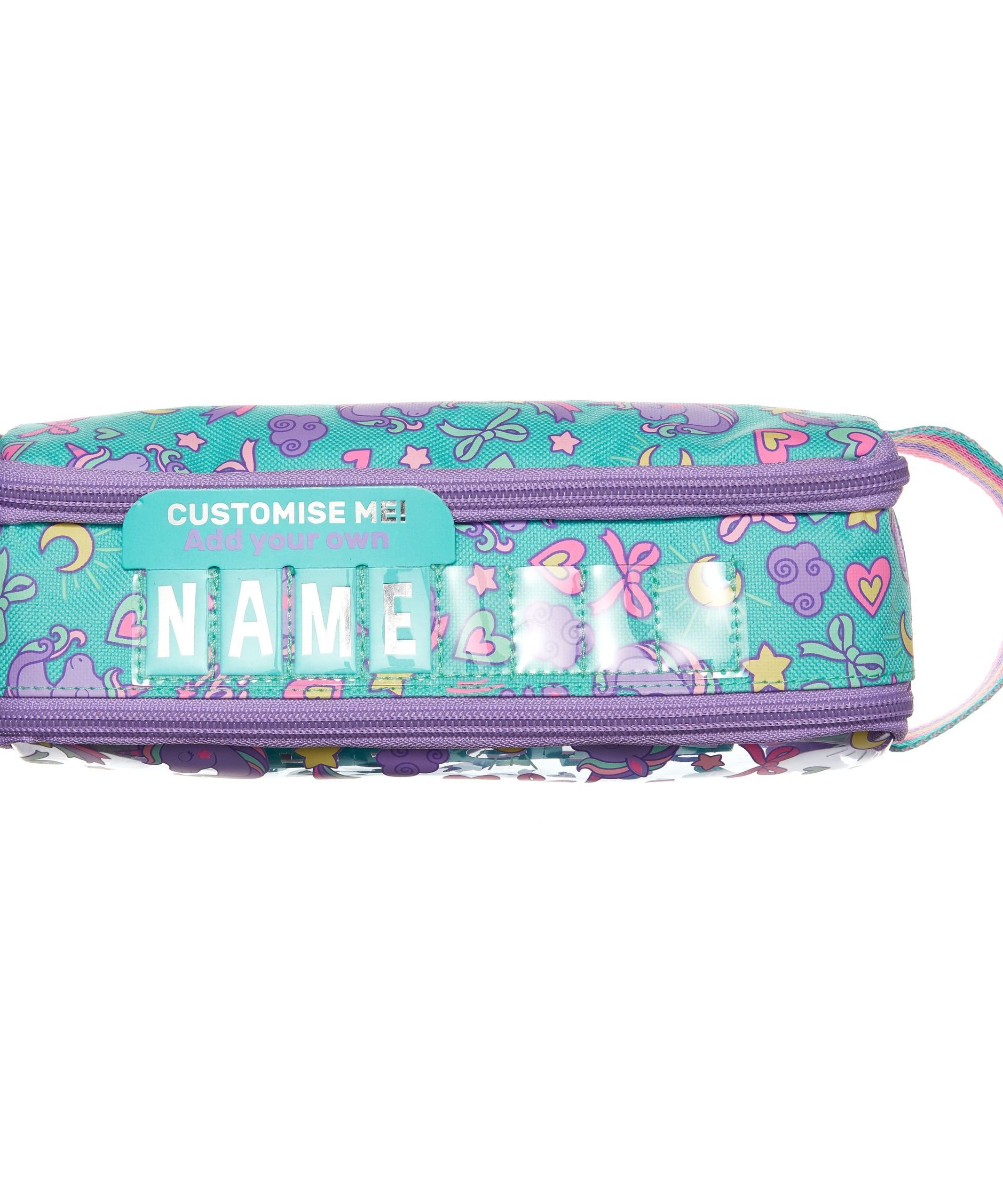 Smiggle - Wander Junior İsimlikli Kalem Kutusu-Dinossi