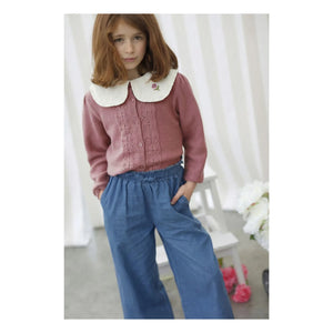 Lililotte - Vincianne Bio-Baumwoll-Cardigan | Rosa