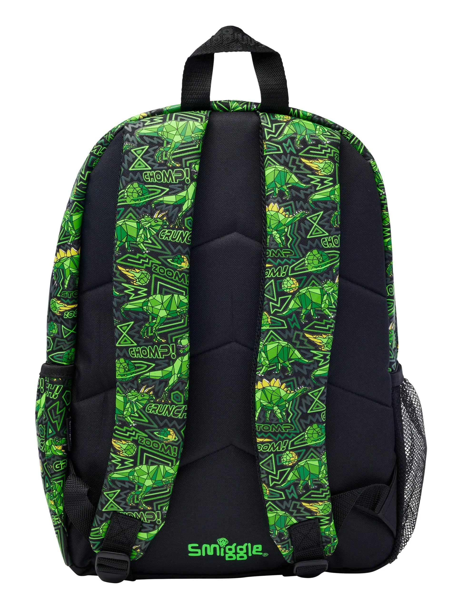 Smiggle - Wild Side 4lü Okul Çanta Seti-Dinossi