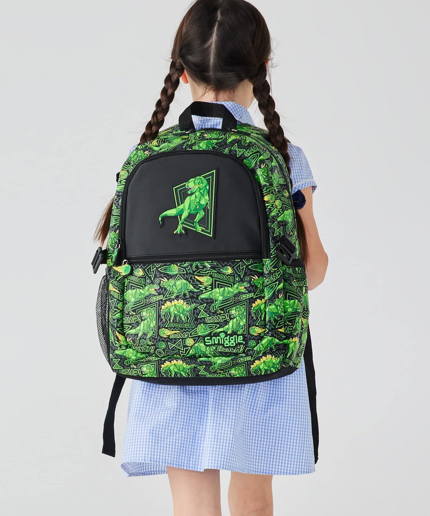 Smiggle - Wild Side Klasik Sırt Çantası-Dinossi