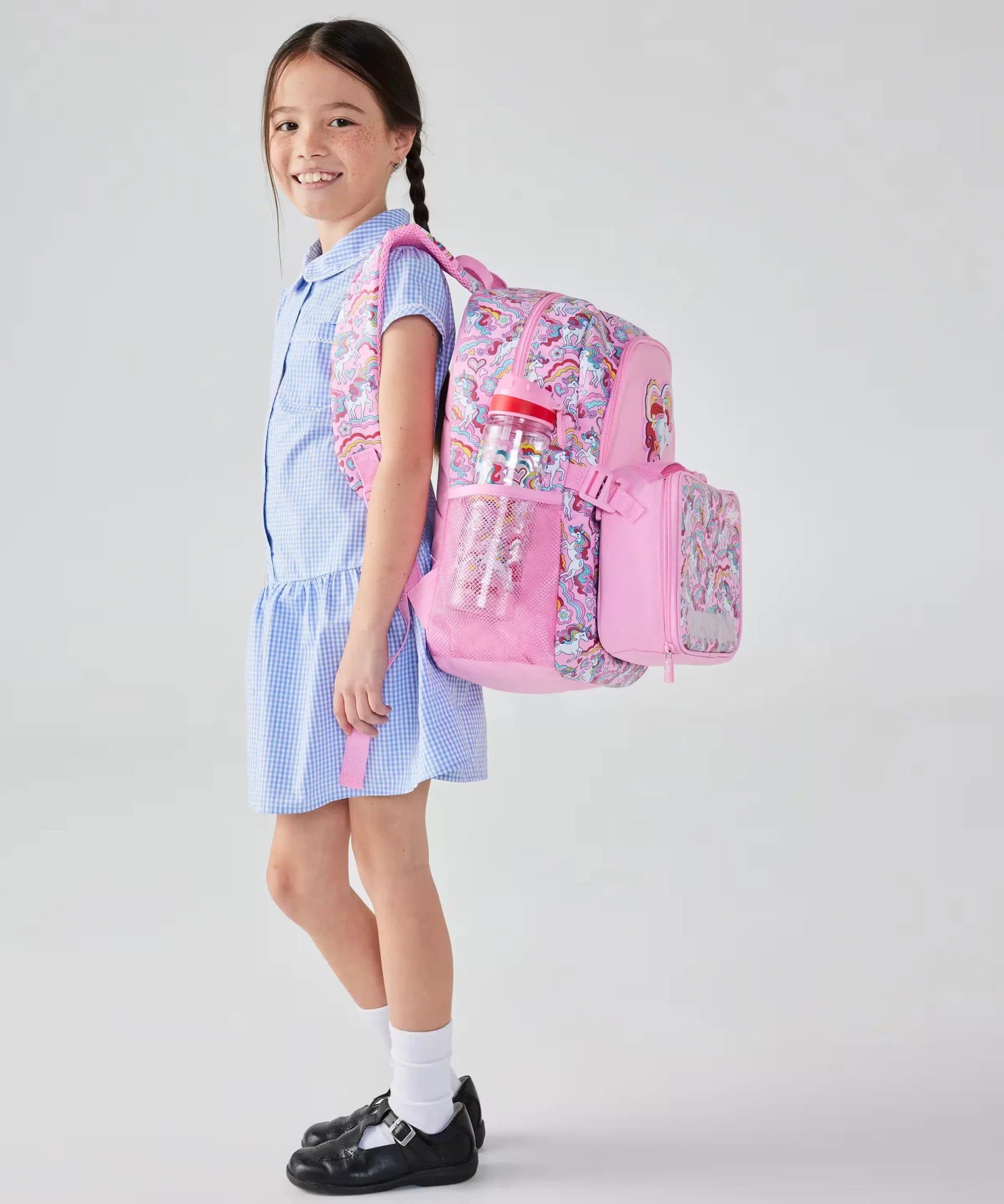 Smiggle - Wild Side 3'lü Okul Çanta Seti-Dinossi