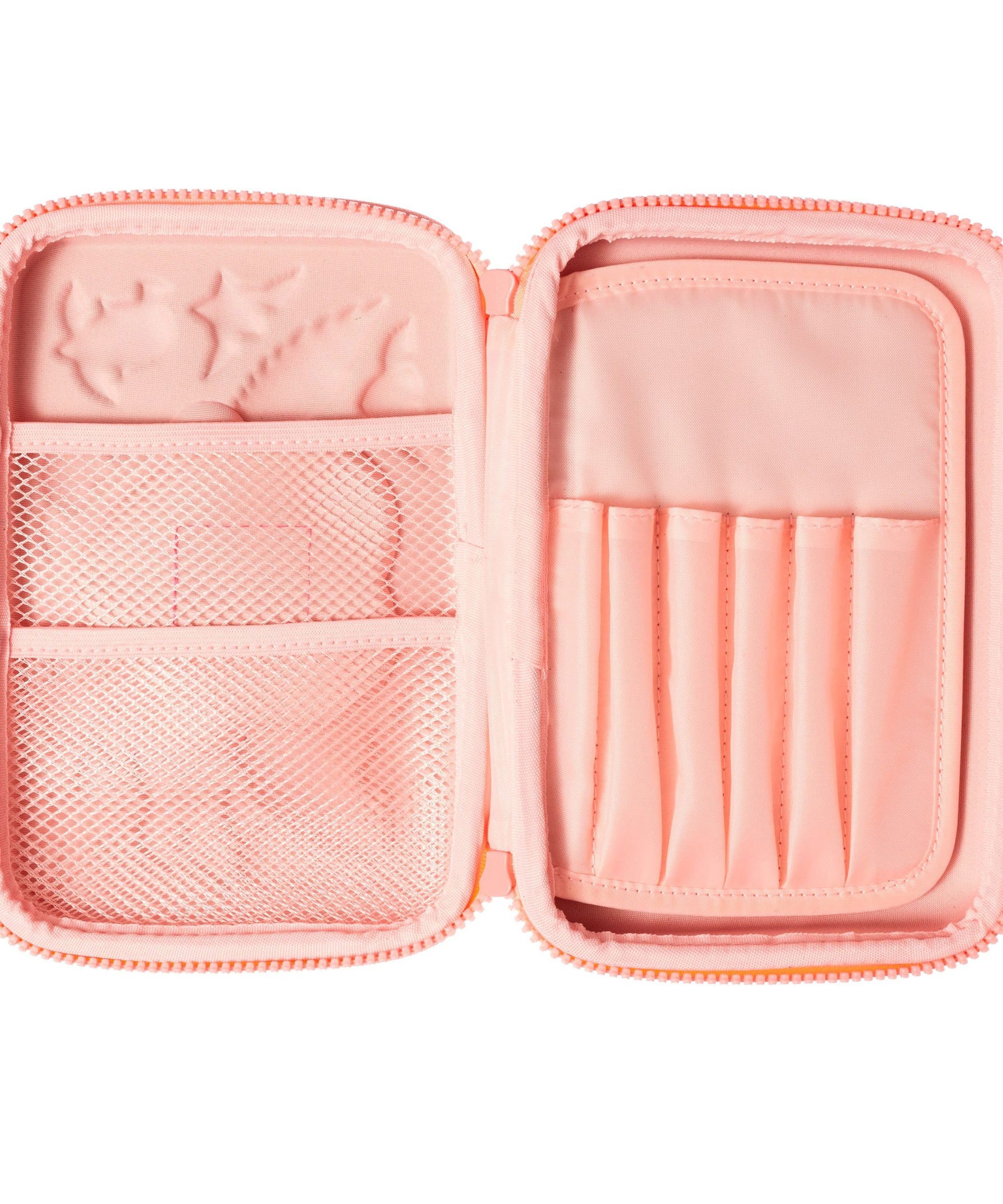 Smiggle - Tatlı Bulutlar Hesap Makineli Hardtop Kalem Kutusu-Dinossi