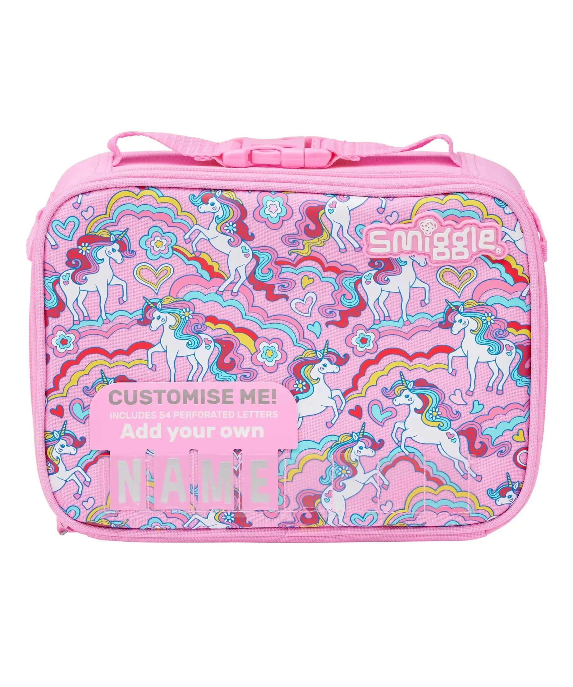 Smiggle - wild Side Kare Beslenme Çantası-Dinossi