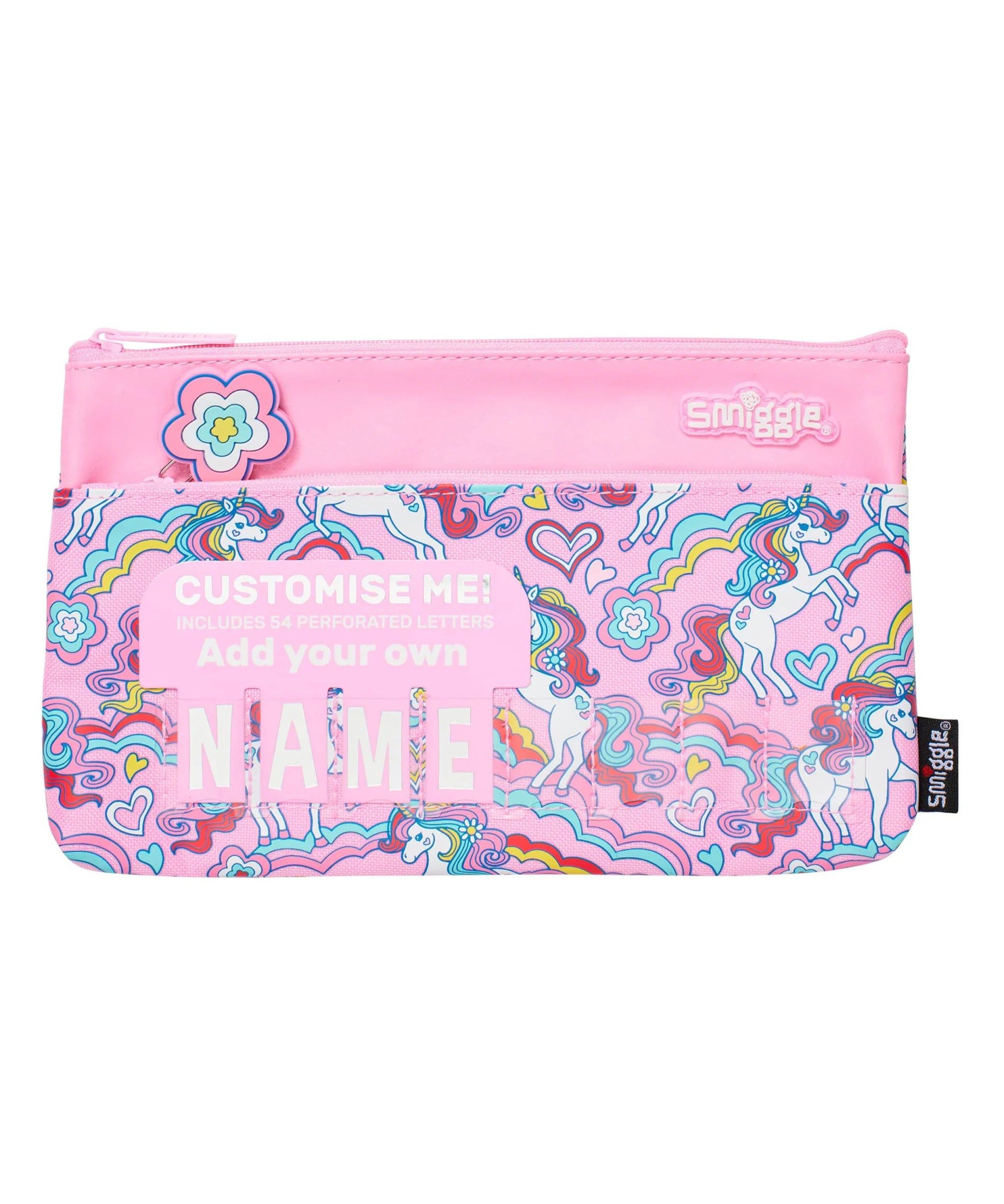 Smiggle - Wild Side Portföy Çantası ve Kalem Kutusu-Dinossi
