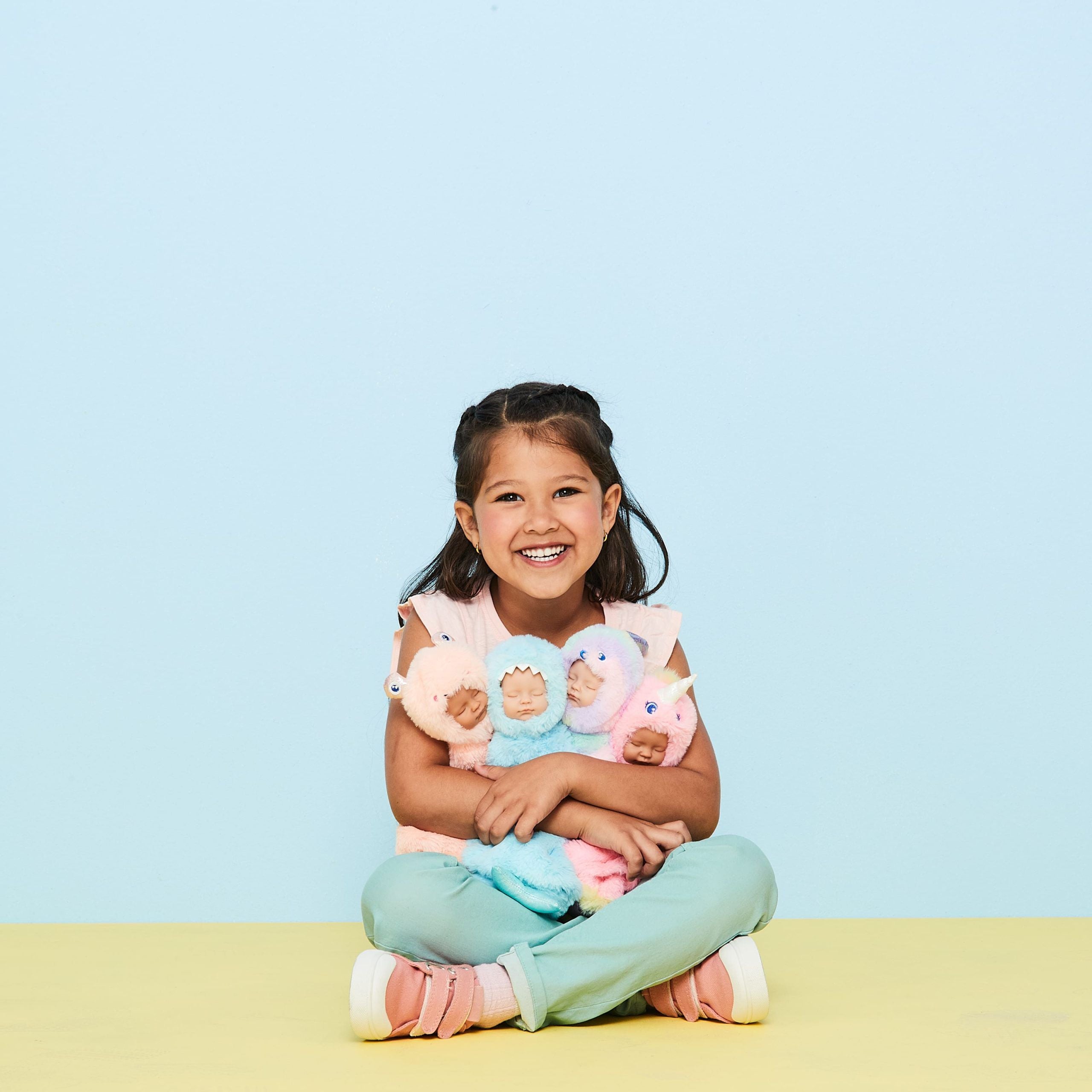 Smiggle - Splash Uyuyan Bebek Şeklinde Kokulu Kalem Kutusu-Dinossi