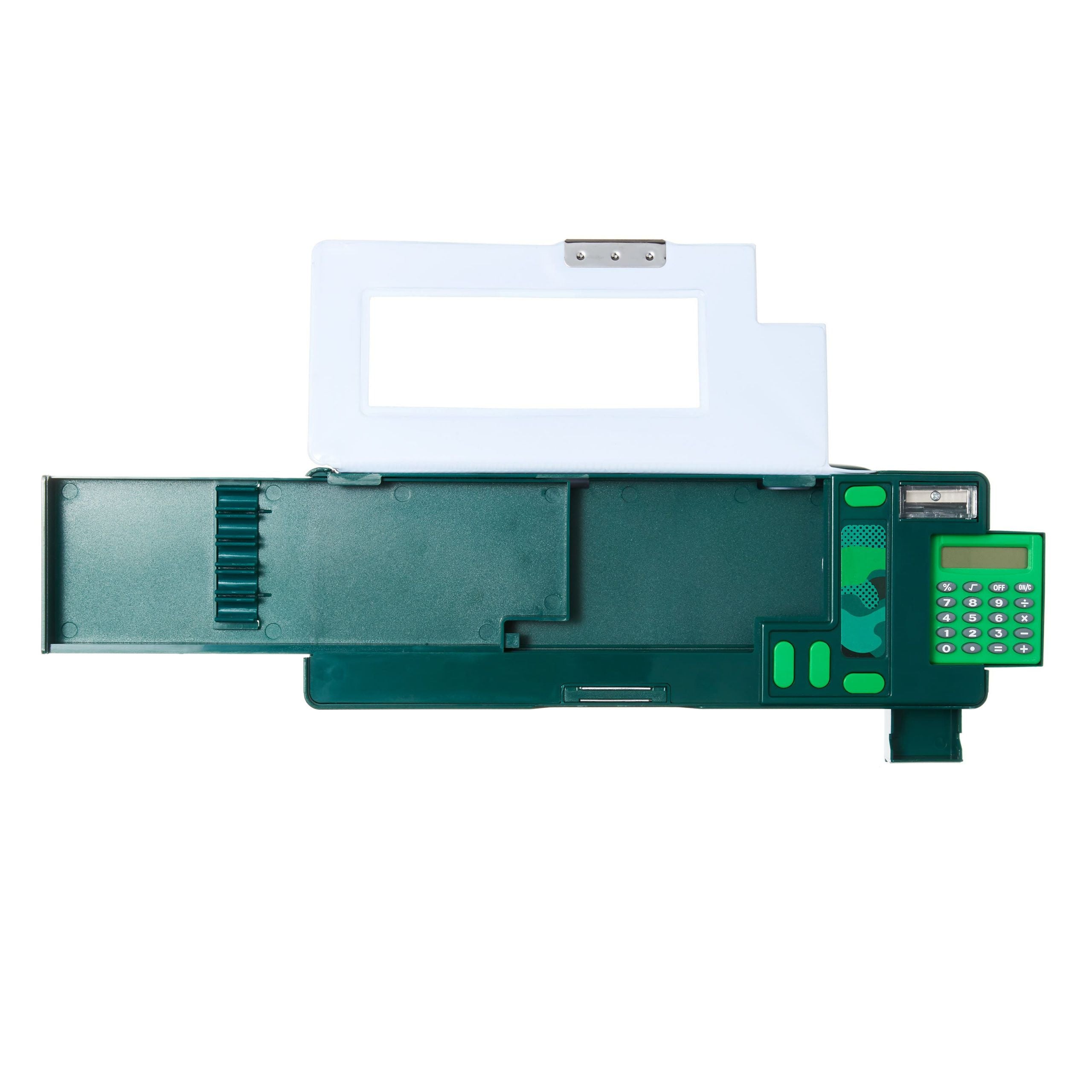 Smiggle - Budz Dinossi Özel Tasarım Hesap Makineli Pop Out Otomatik Kalem Kutusu-Dinossi