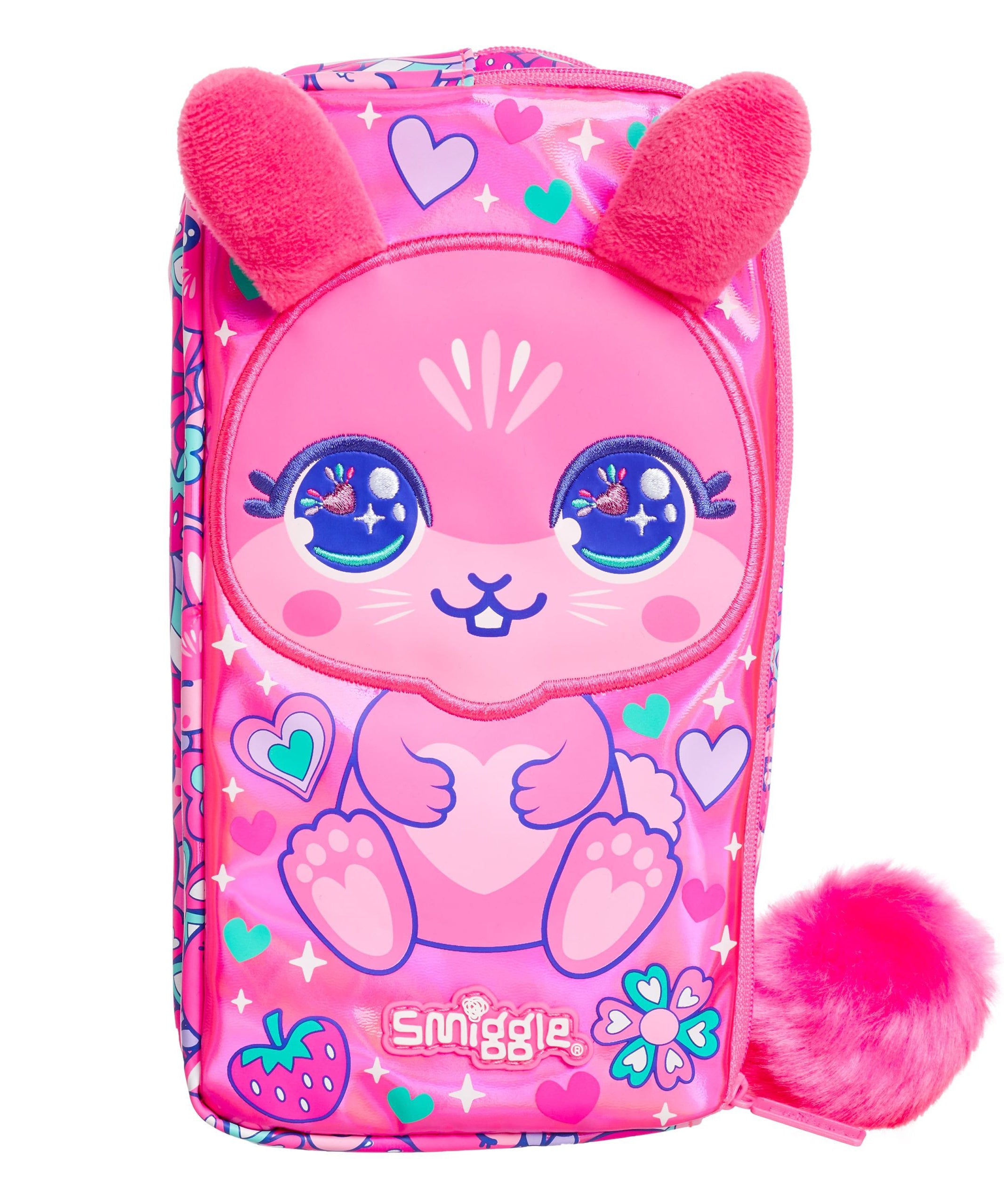 Smiggle - Budz Karakteri İki Gözlü Kalem Kutusu-Dinossi