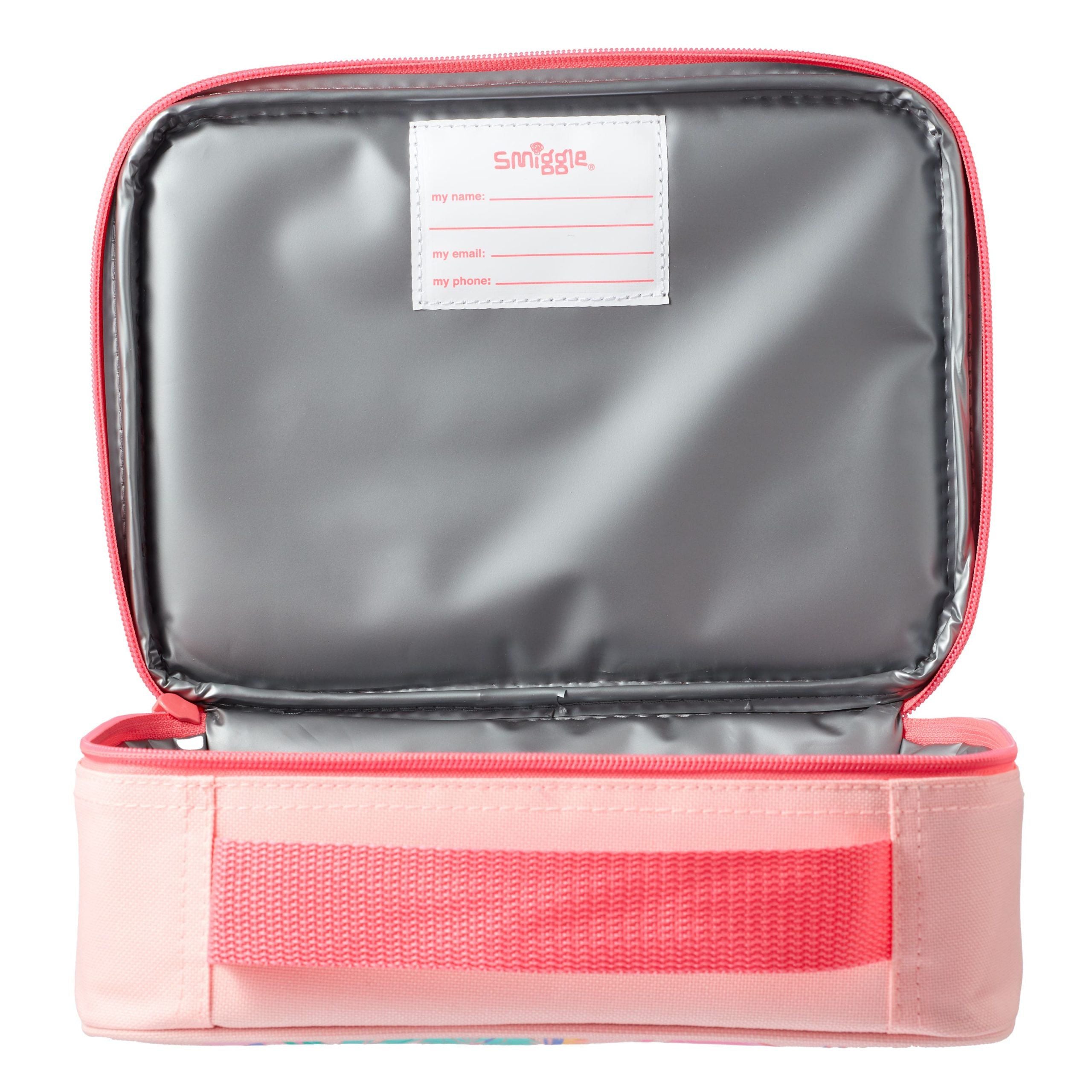 Smiggle - Neat Filamingolar Beslenme Çantası-Dinossi