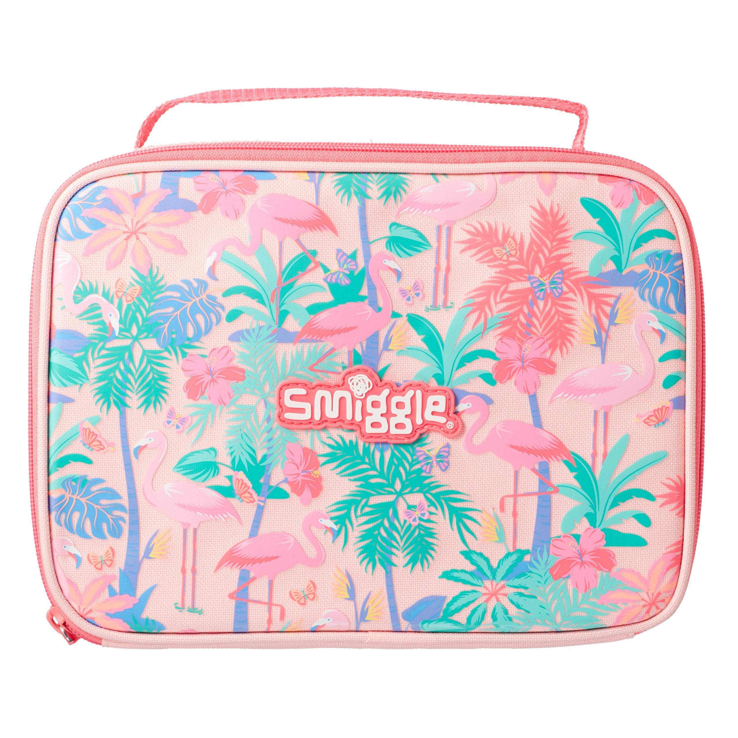 Smiggle - Neat Filamingolar Beslenme Çantası-Dinossi