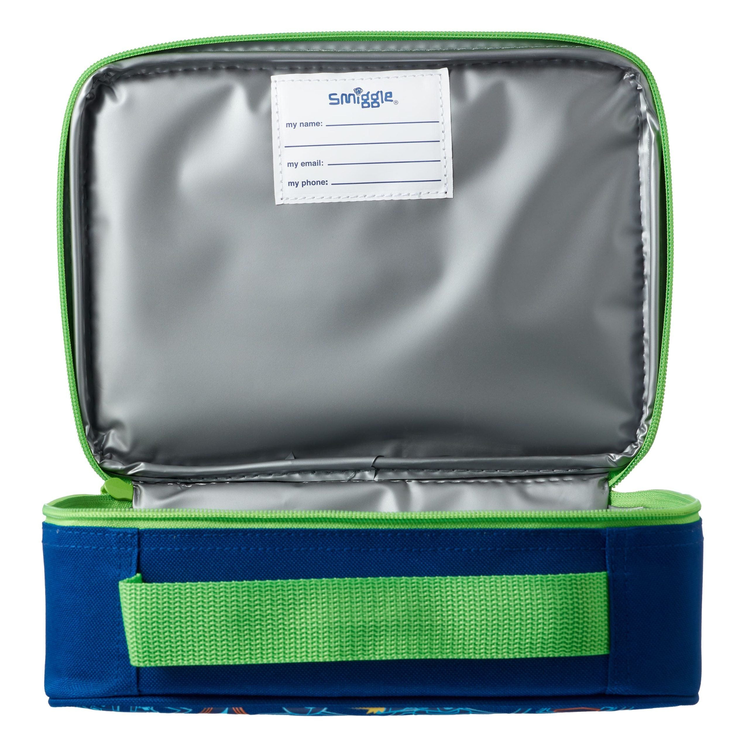 Smiggle - Neat Robotlar Savaşı Beslenme Çantası-Dinossi