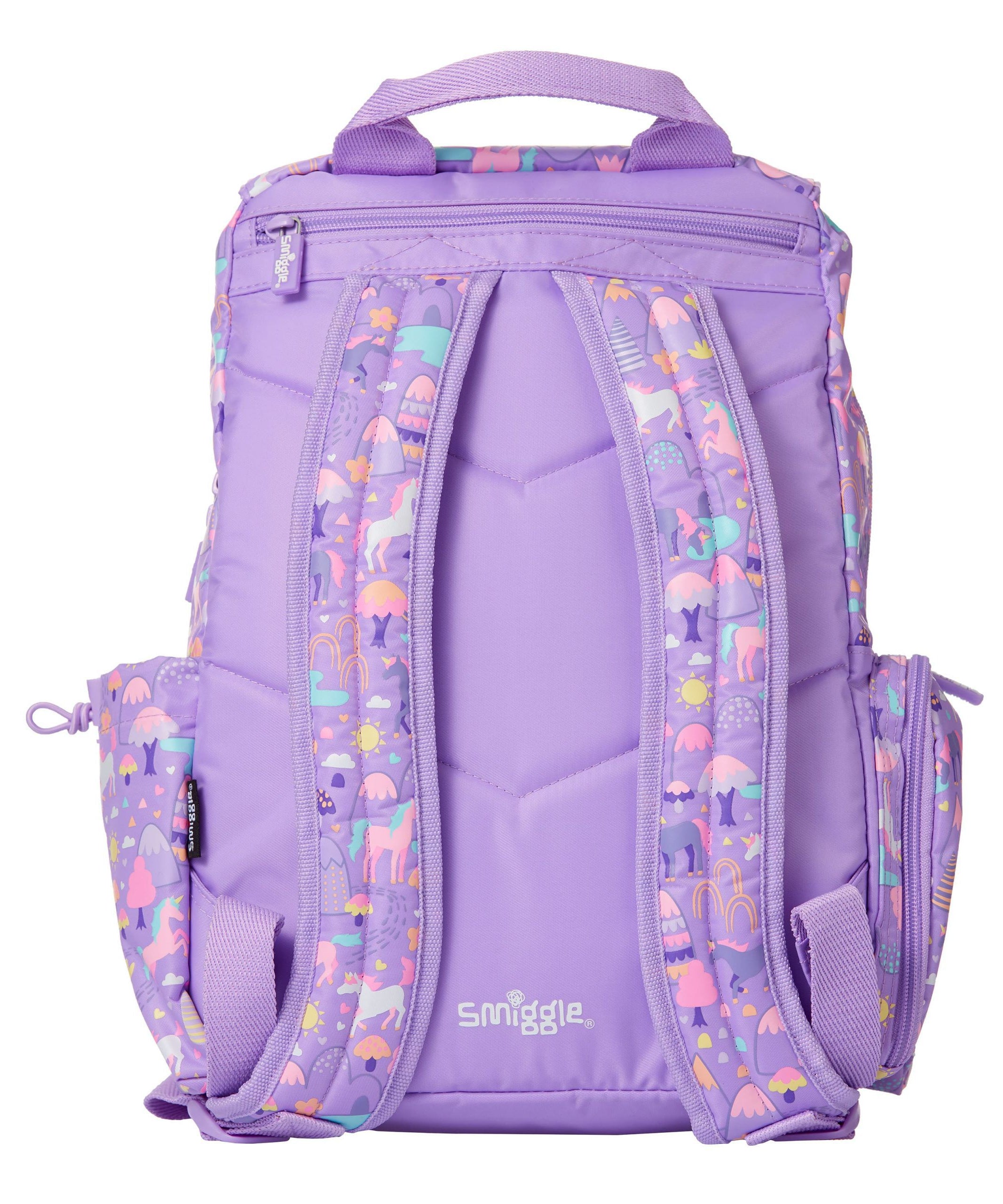 Smiggle - Beam Lilak Unicorn Sırt Çantası-Dinossi