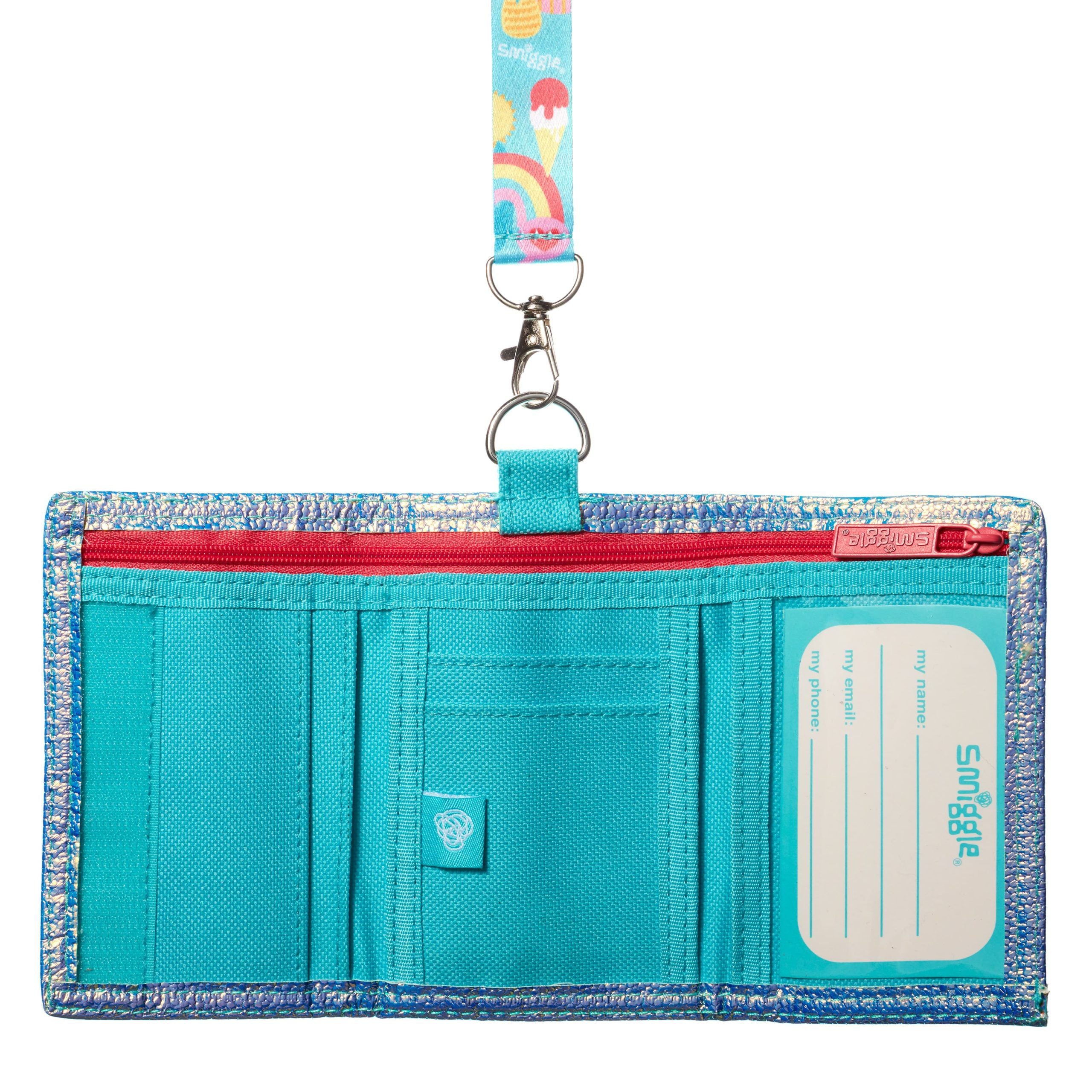 Smiggle - Go Junior Kordon Cüzdanı-Dinossi