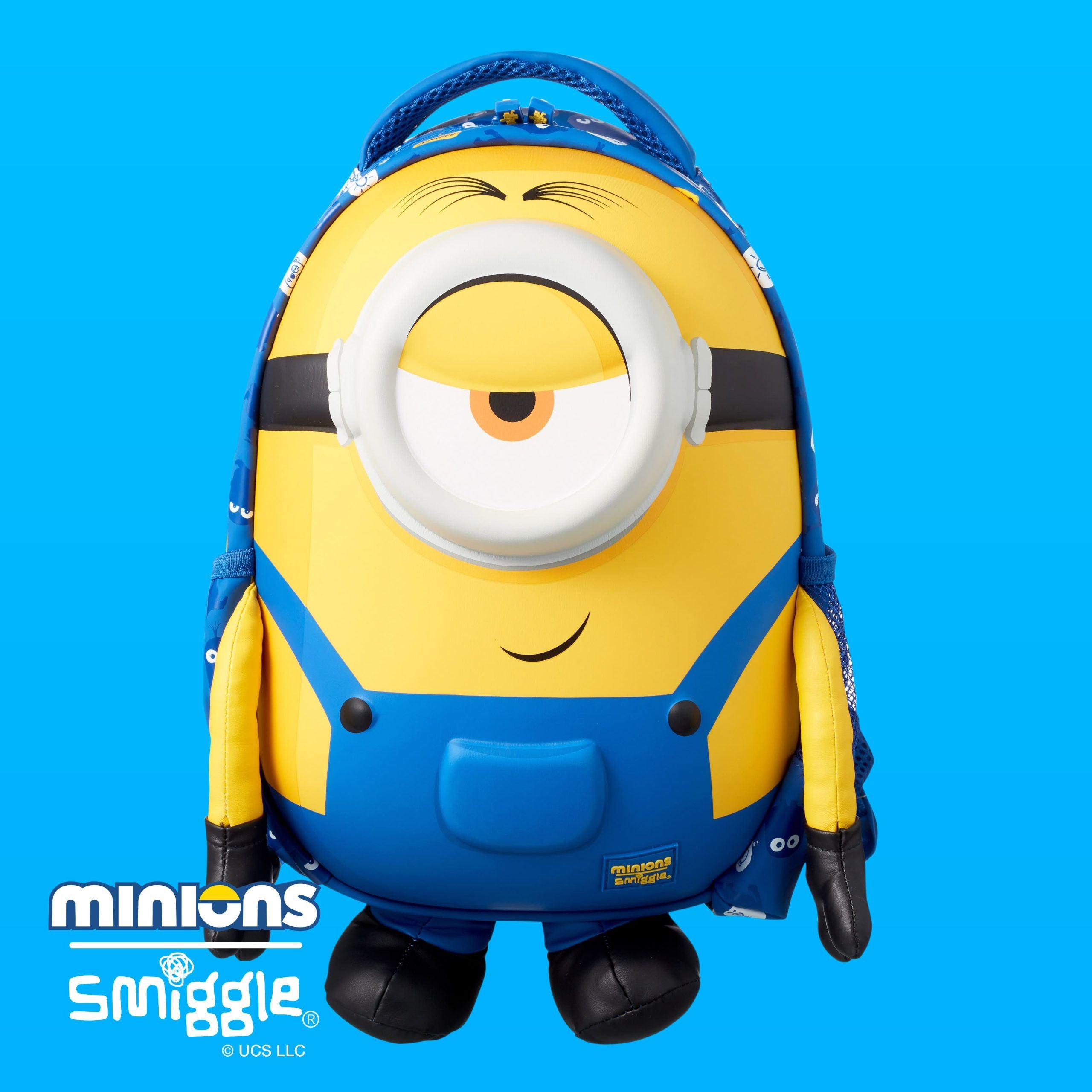 Smiggle - Minions Junior Hardtop Sırt Çantası-Dinossi