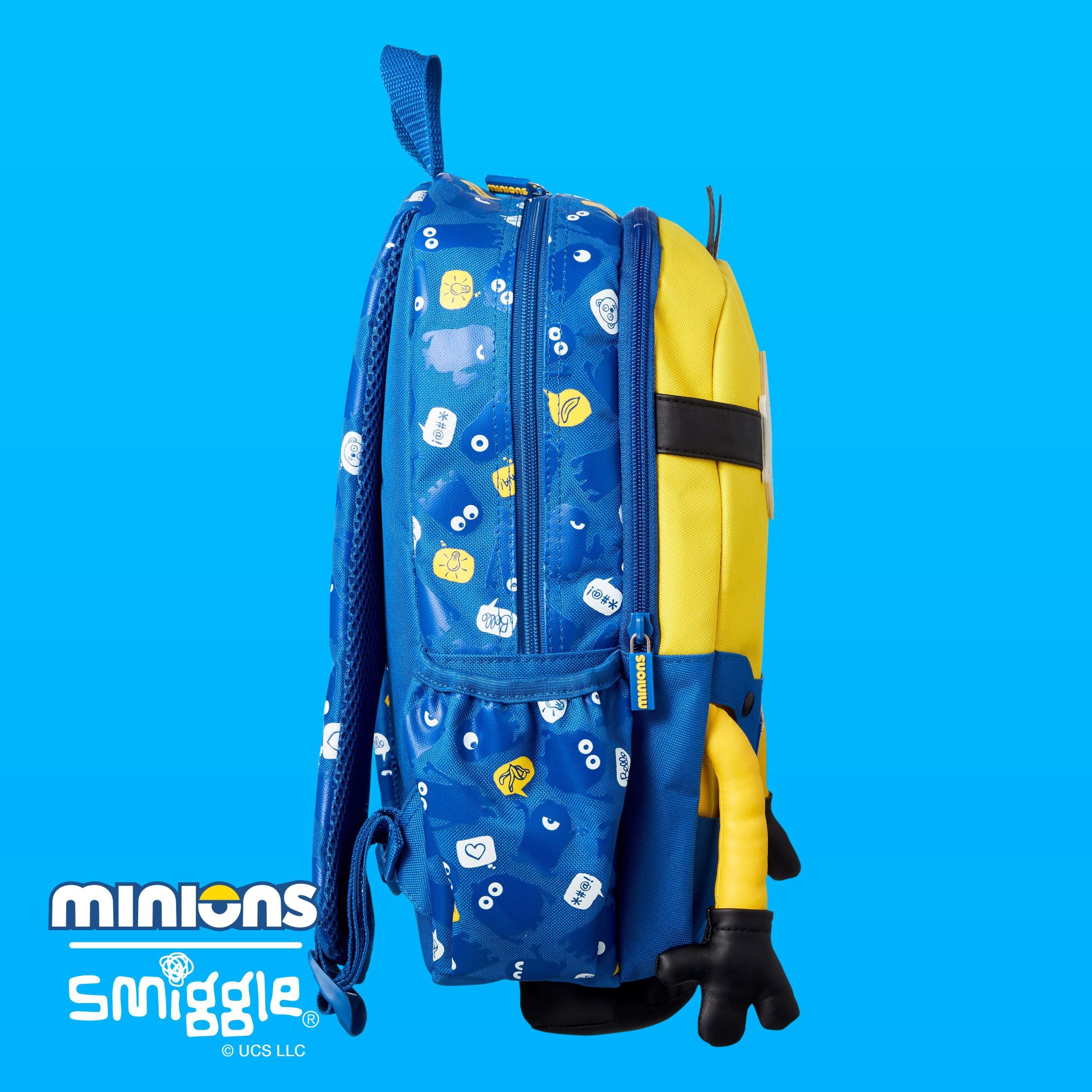 Smiggle - Minions Junior Karakter Sırt Çantası-Dinossi