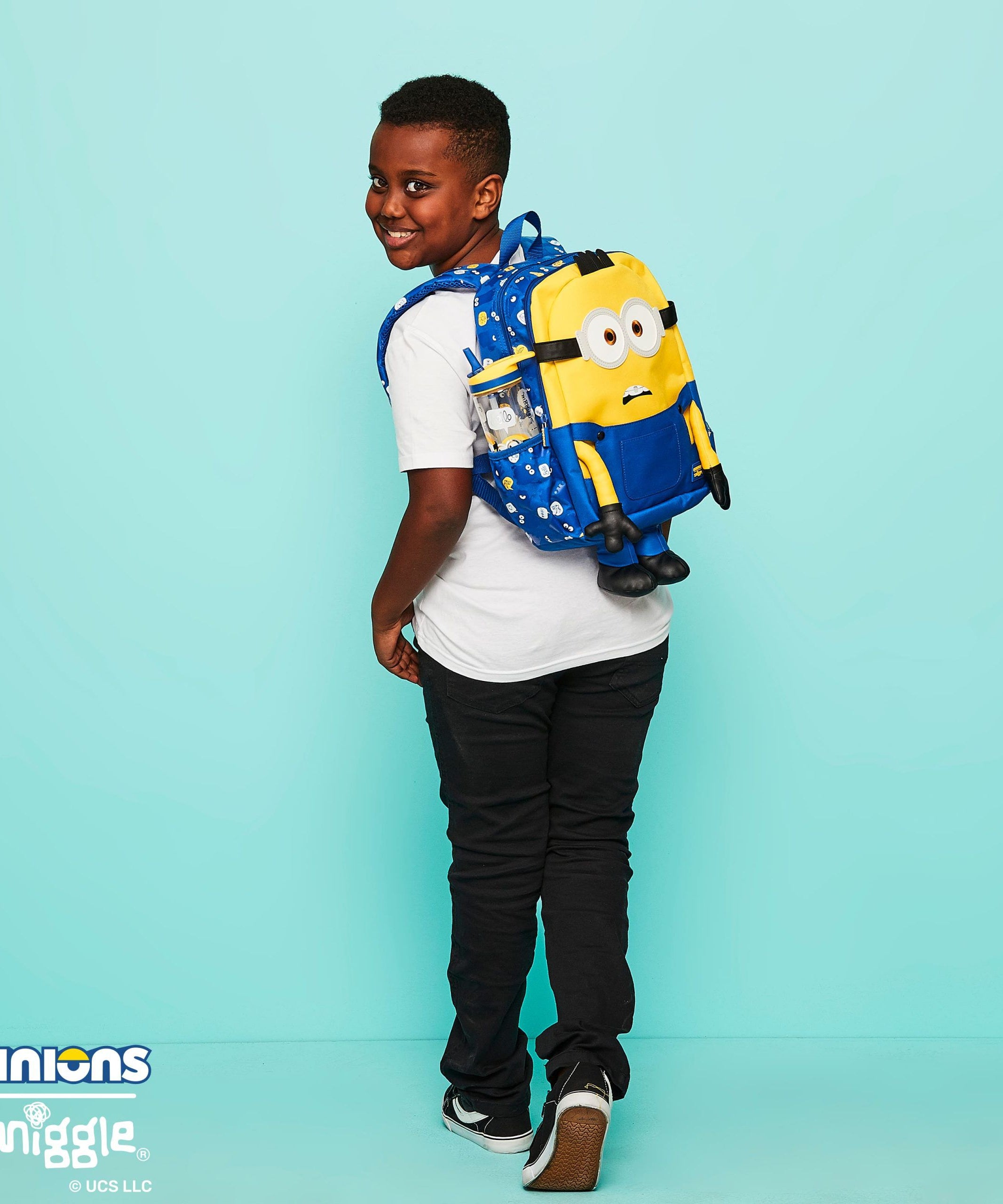 Smiggle - Minions Junior Karakter Sırt Çantası-Dinossi