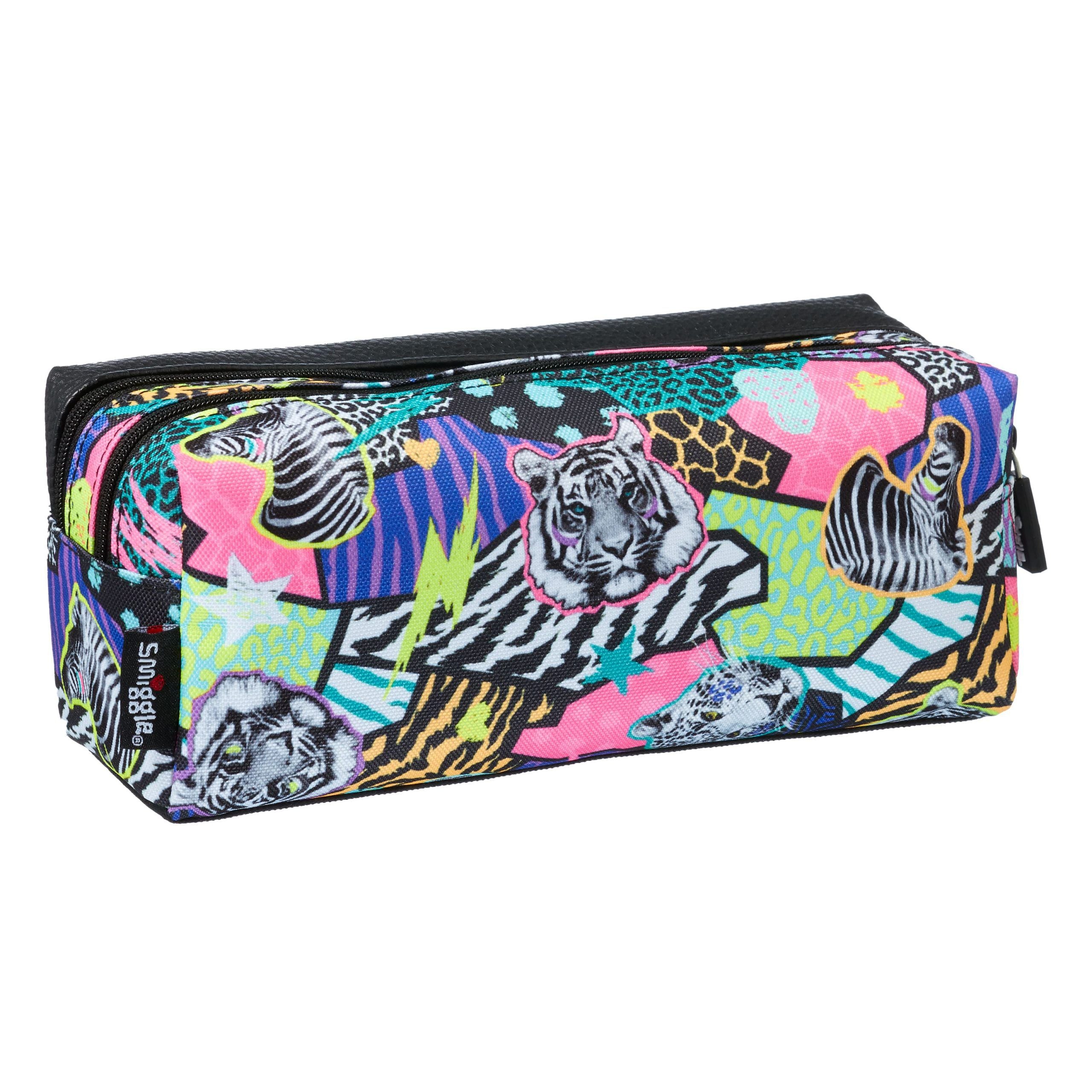 Smiggle - Galaxy İki Gözlü Kalem Kutusu-Dinossi