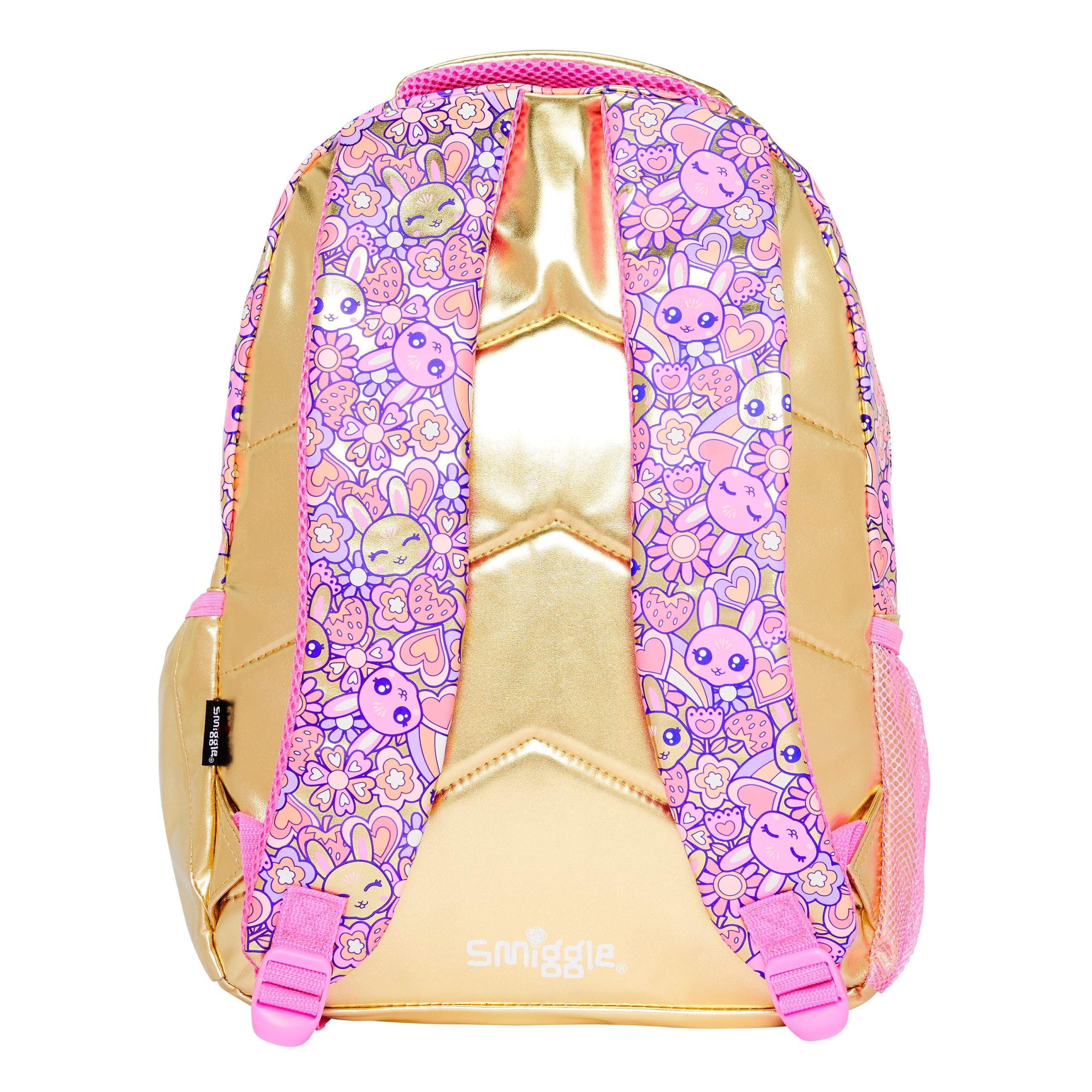 Smiggle - Gold Budz Klasik Karakterli Sırt Çantası-Dinossi