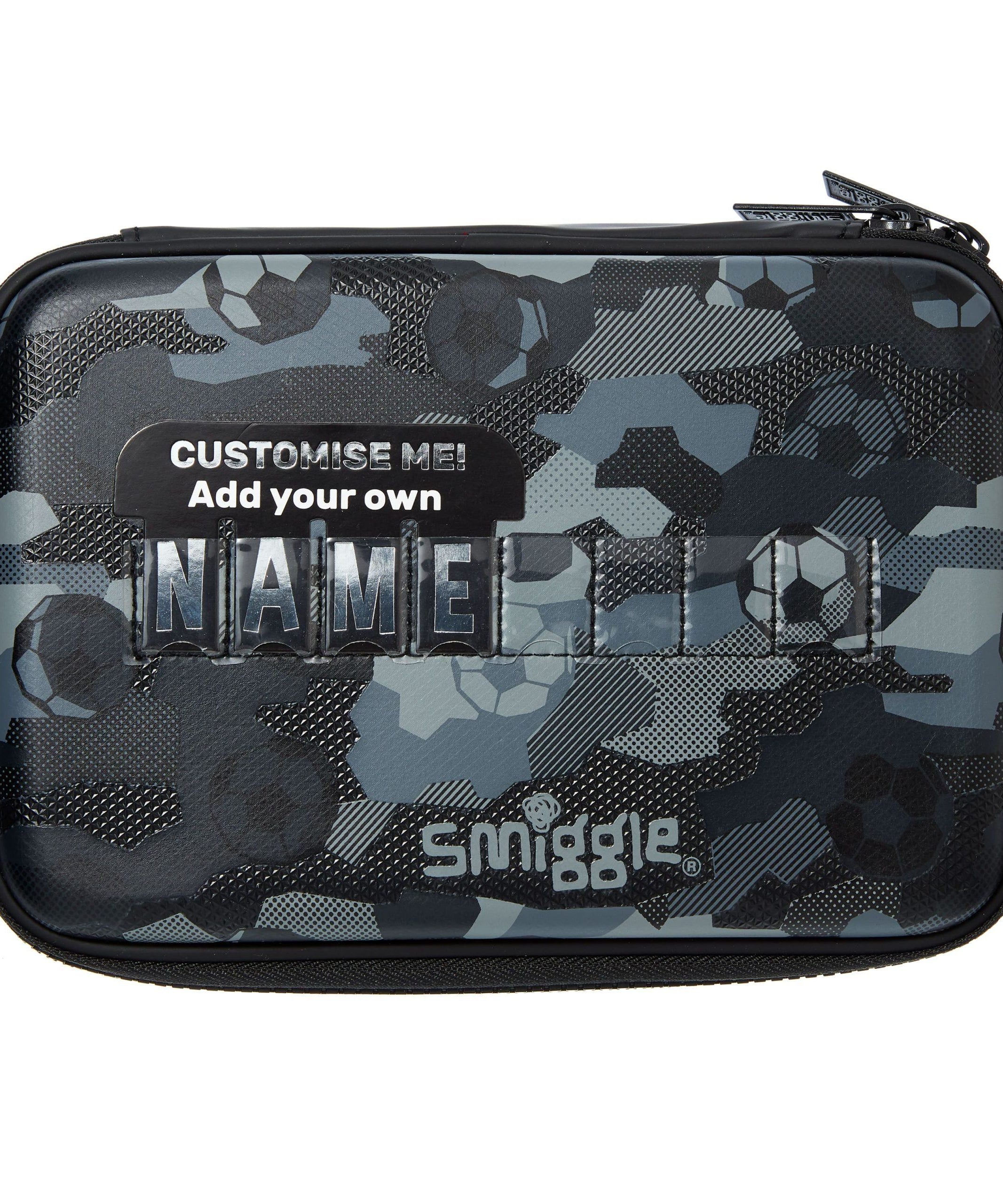 Smiggle - Illusion Hardtop İsimlikli Kalem Kutusu-Dinossi