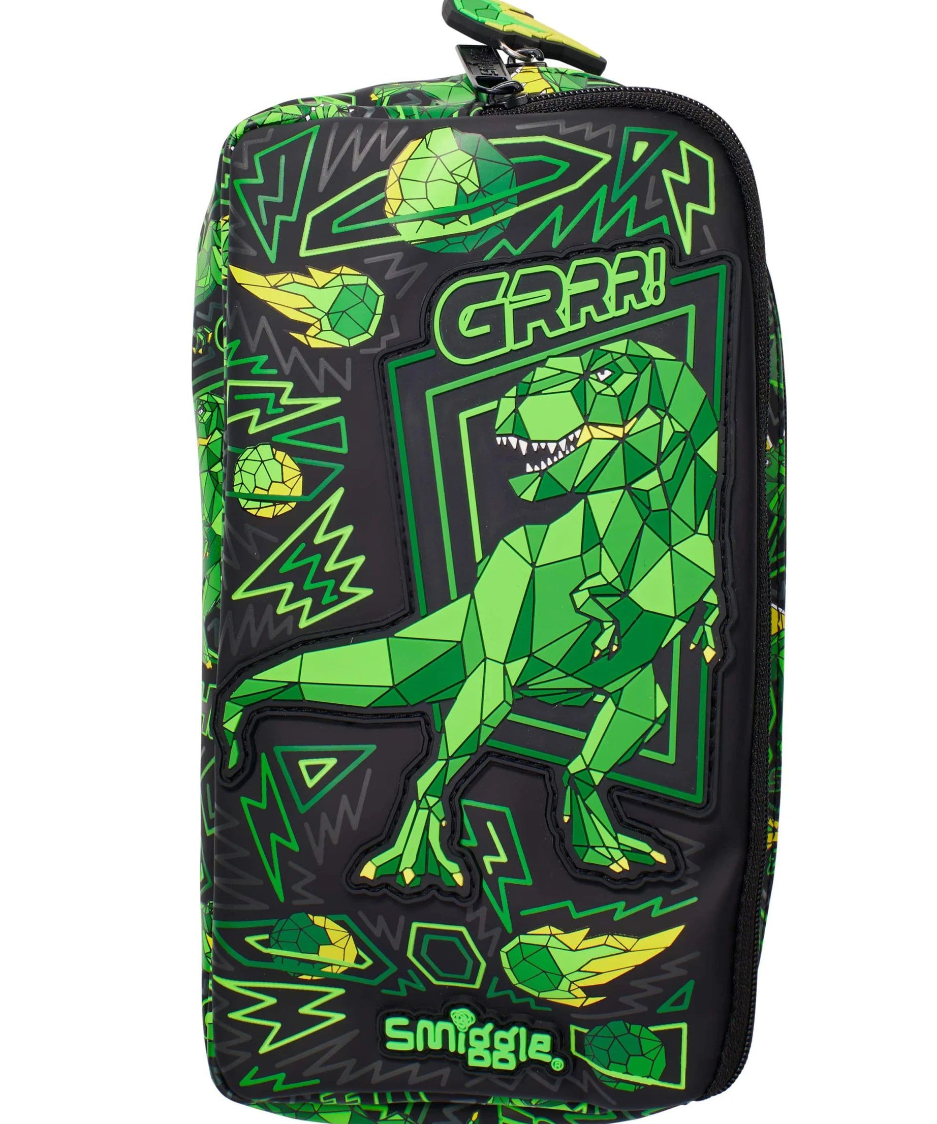 Smiggle - Wild Side 4lü Okul Çanta Seti-Dinossi