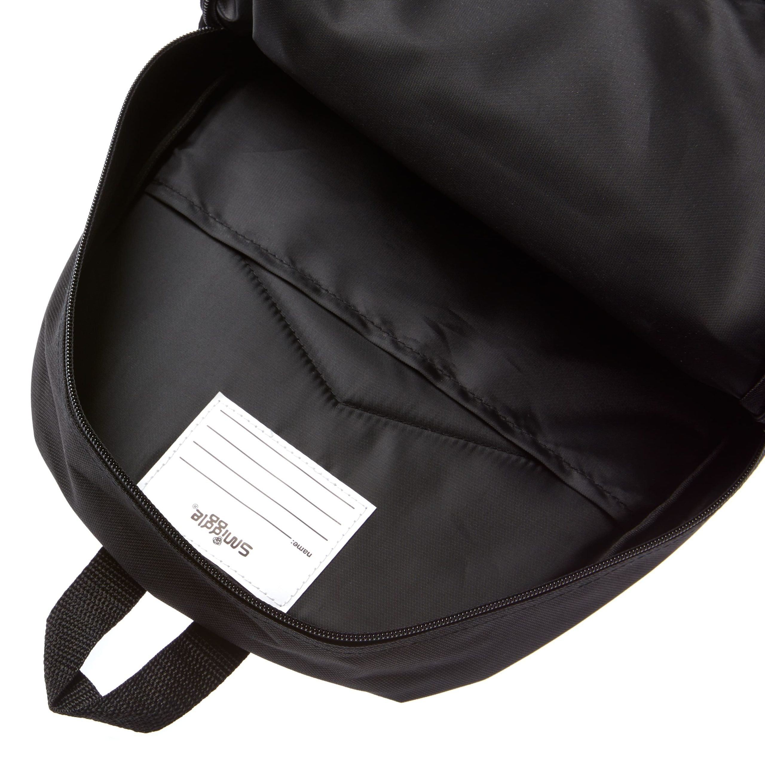 Smiggle - Lil' Mates Id Junior Siyah Sırt Çantası-Dinossi