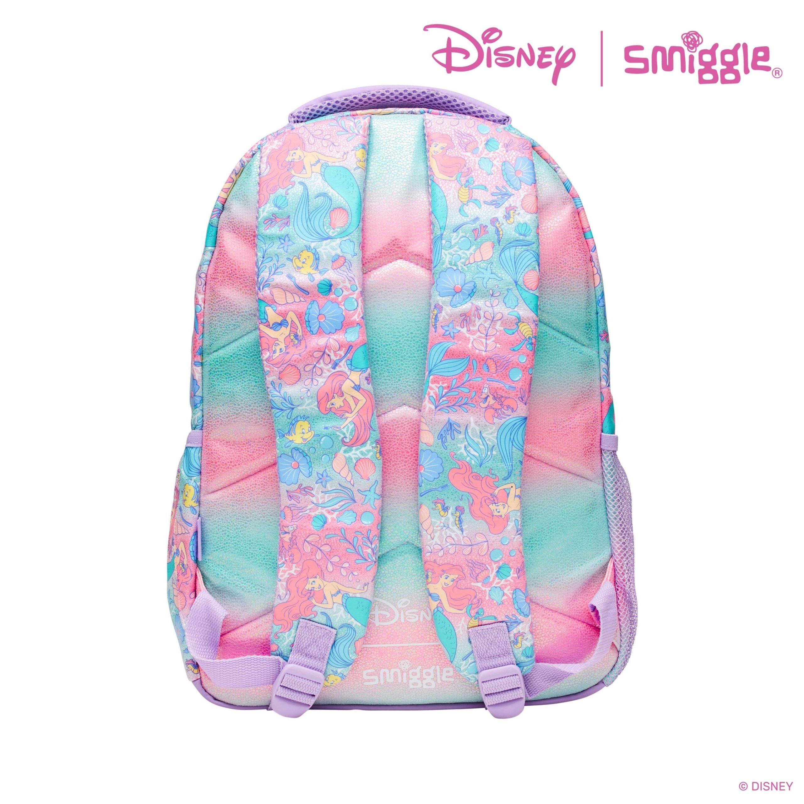 Smiggle – Disney Prenses Ariel 3'lü Okul Çanta Seti-Dinossi