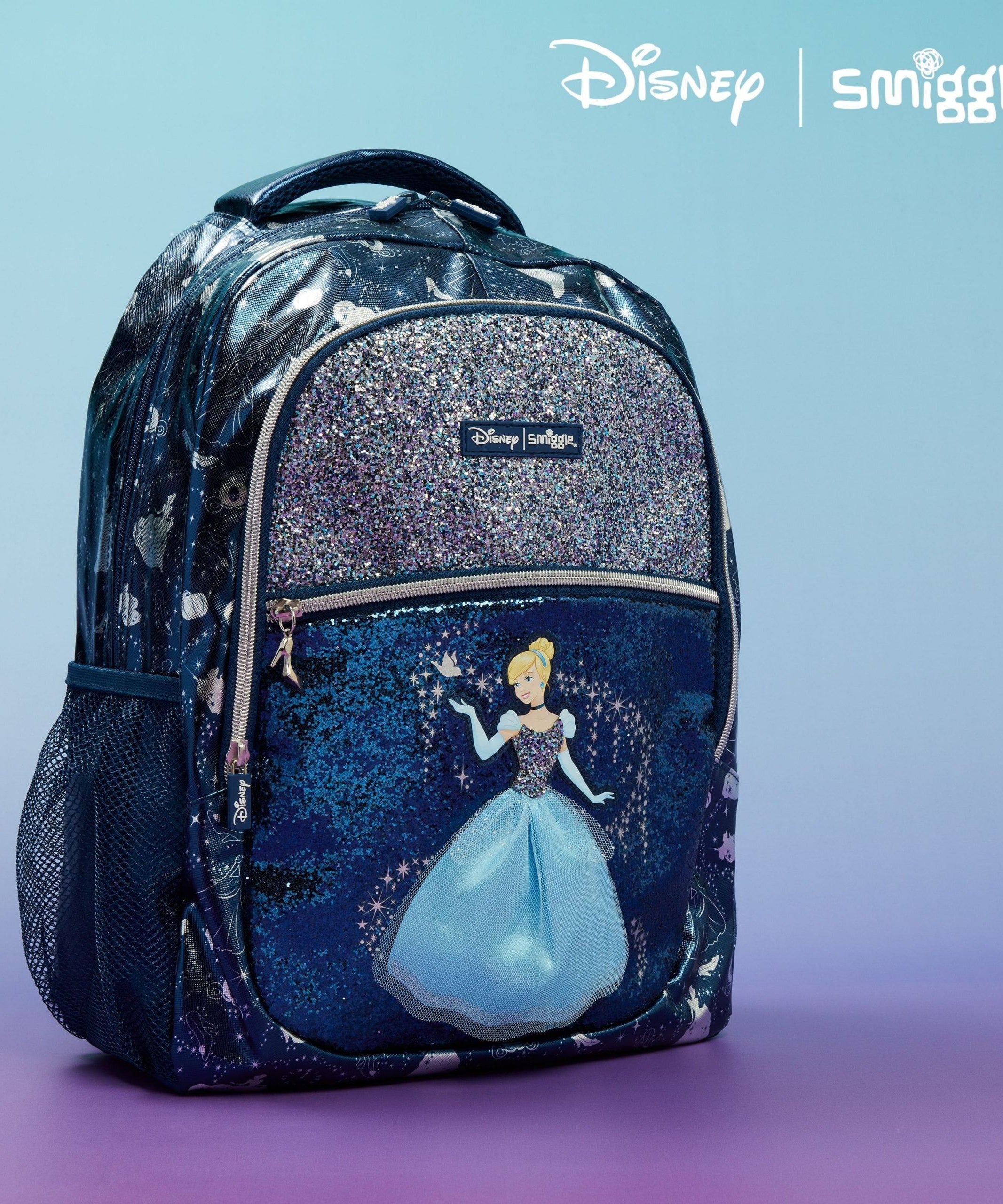 Smiggle - Disney Prenses Klasik Sırt Çantası-Dinossi