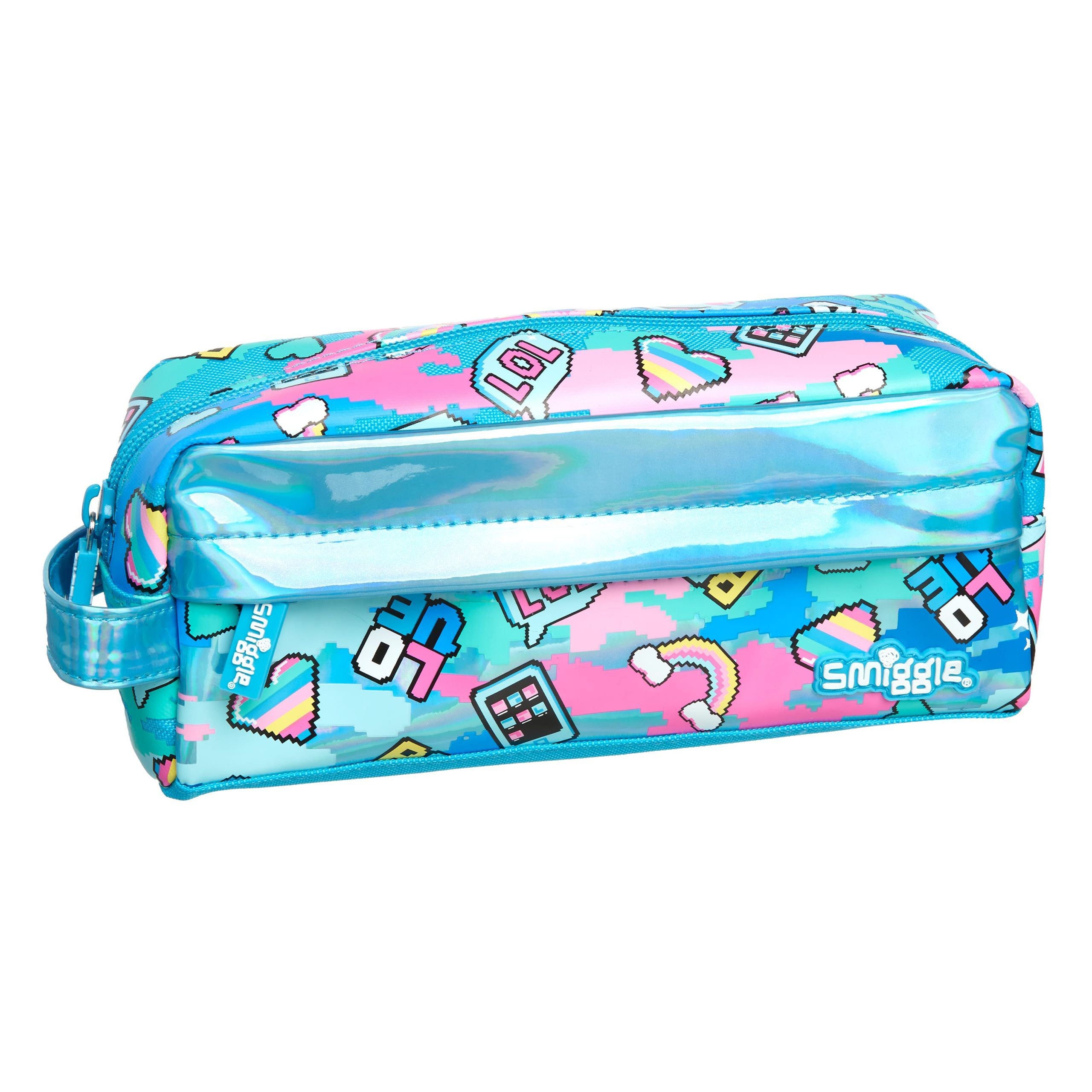 Smiggle - Hide Tek Gözlü Kalem Kutusu-Dinossi