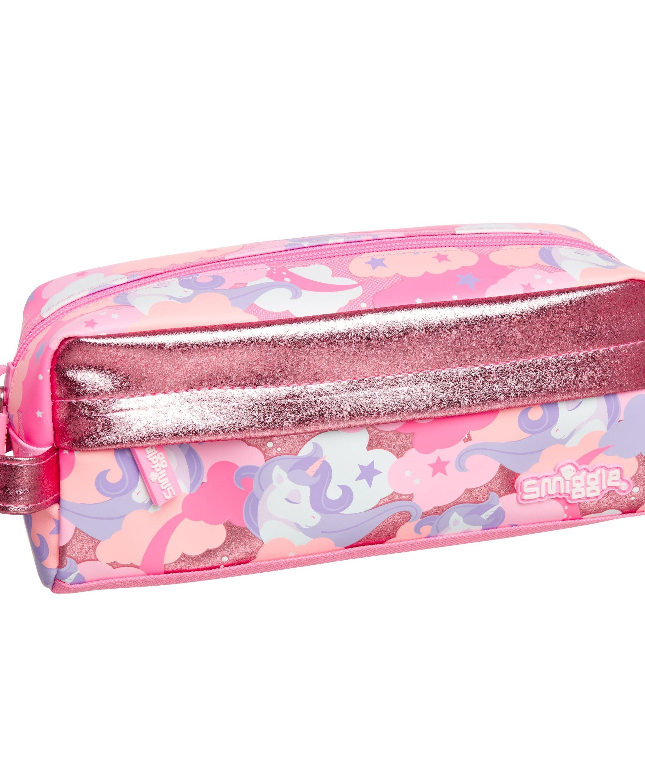 Smiggle - Hide Tek Gözlü Kalem Kutusu-Dinossi