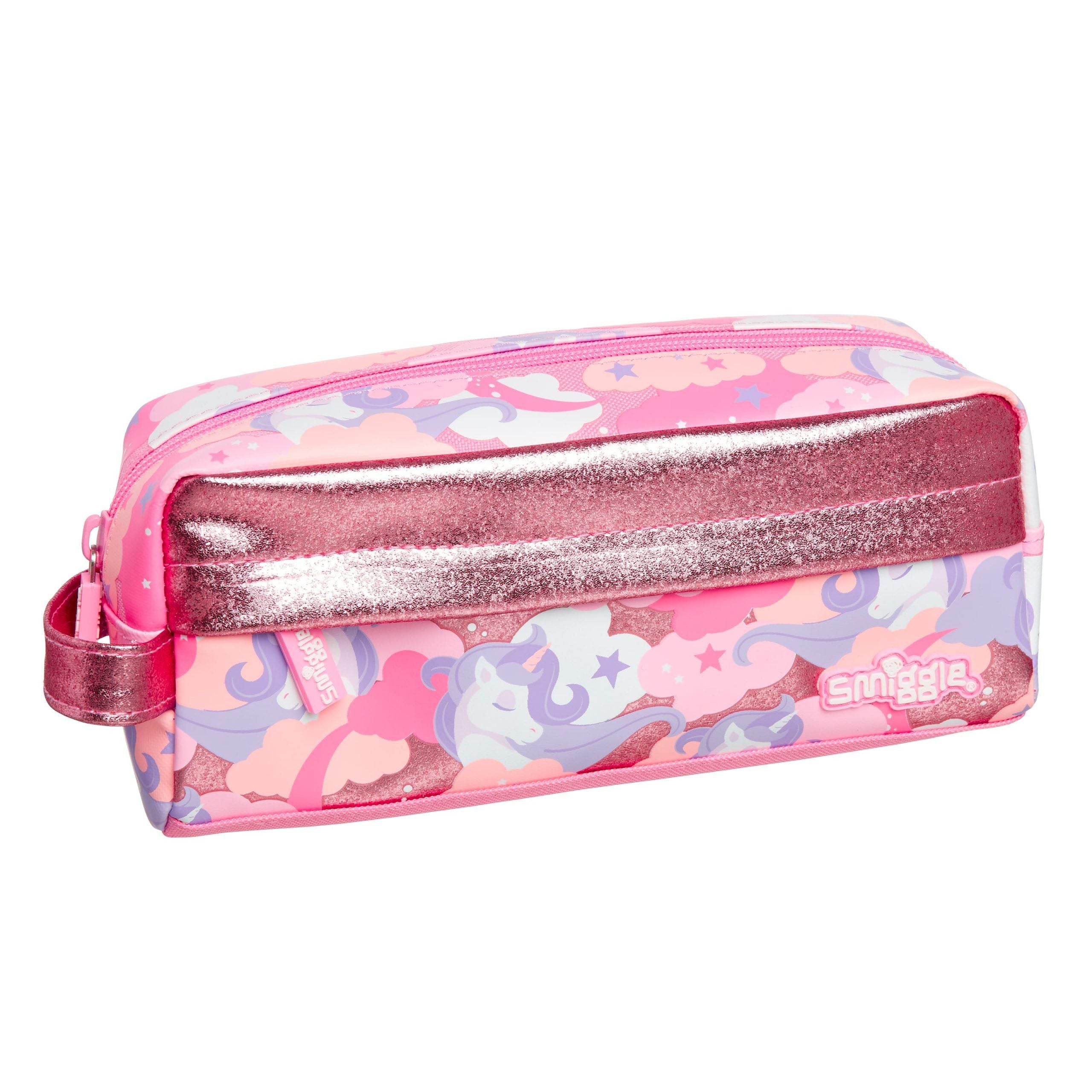 Smiggle - Hide Tek Gözlü Kalem Kutusu-Dinossi