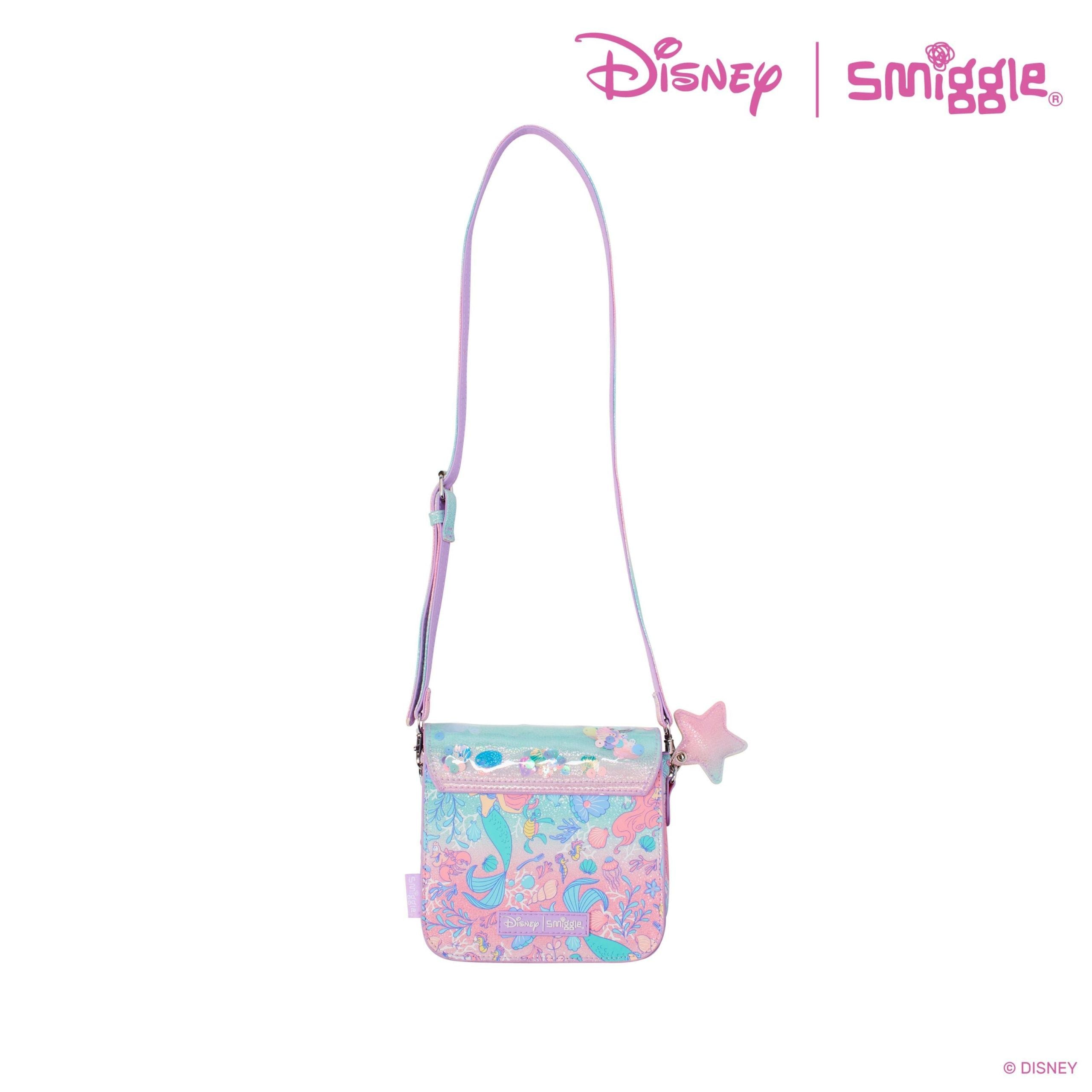 Smiggle - Disney Prenses Ariel Omuz Çantası-Dinossi