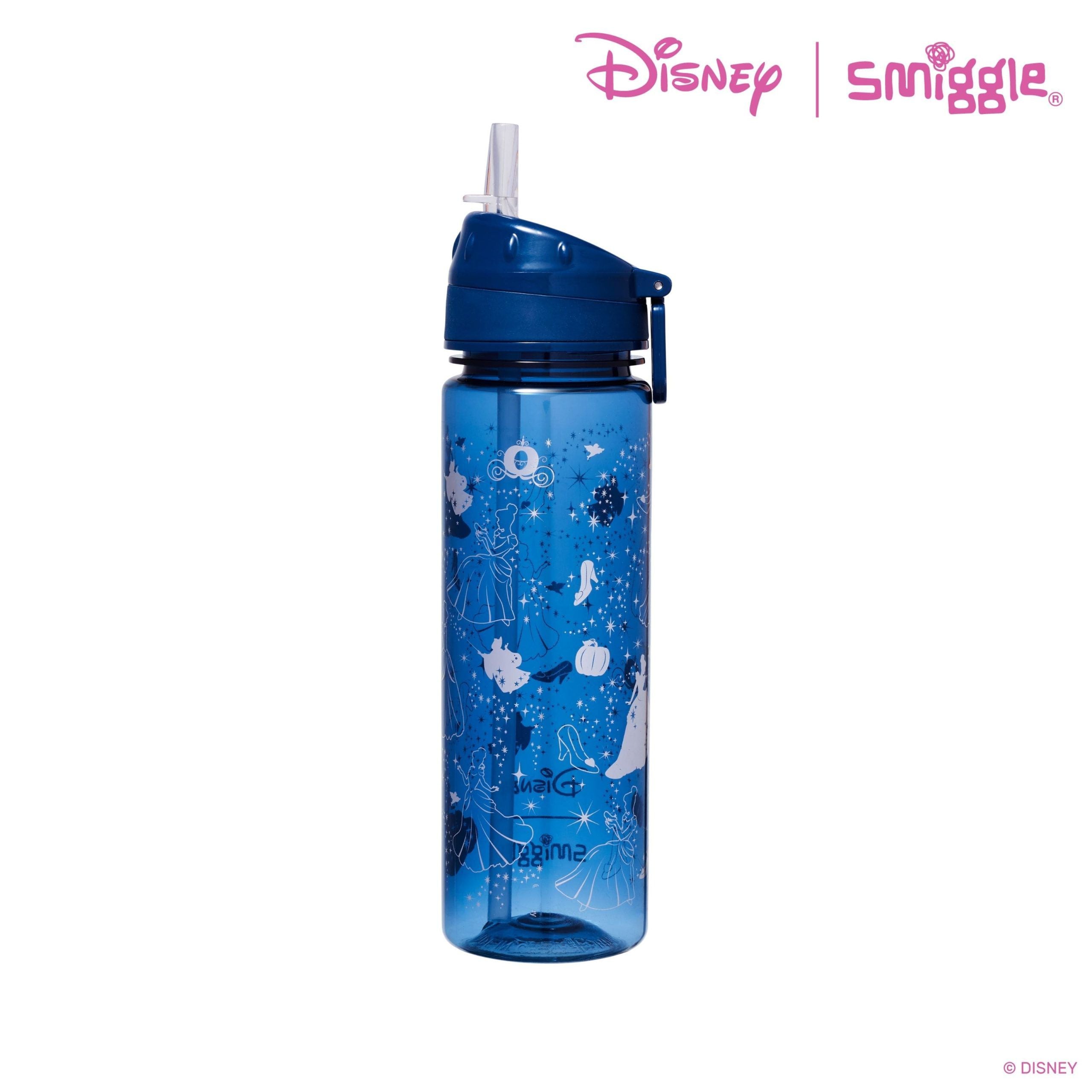 Smiggle - Disney Prenses Pipetli 650ML BPA İçermeyen Suluk-Dinossi