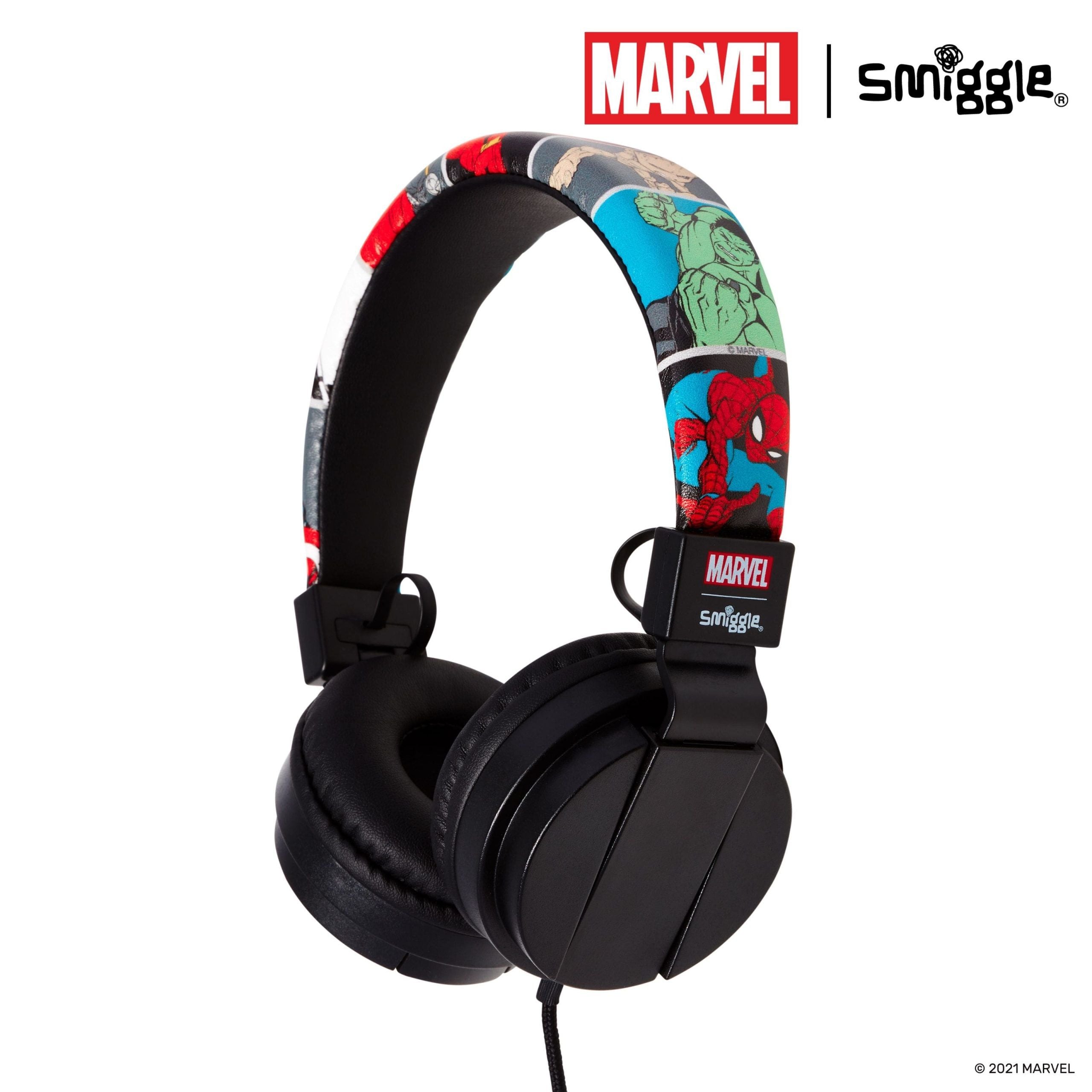 Smiggle - Marvel Kulak Üstü Kulaklık-Dinossi