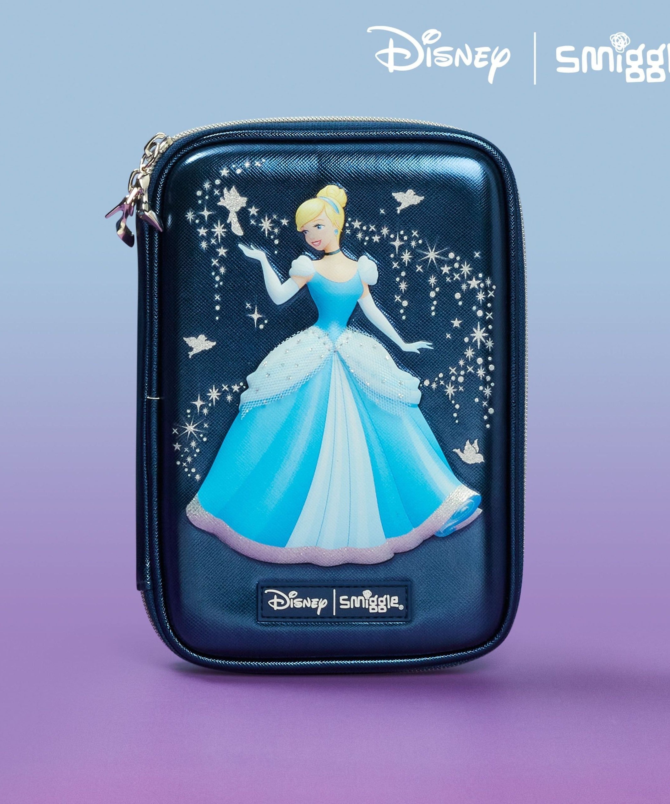 Smiggle - Disney Cindrella Kalem Kutusu-Dinossi