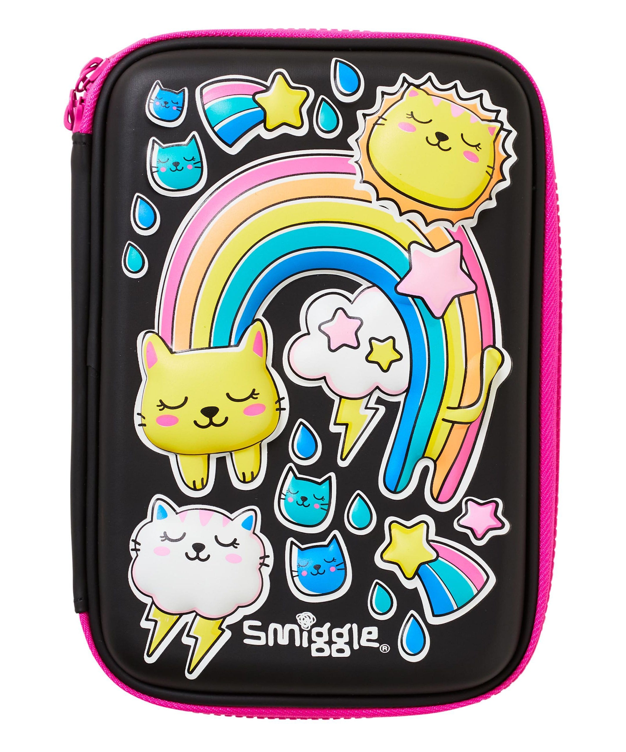 Smiggle - Oh Yeah Hardtop Kalem Kutusu-Dinossi