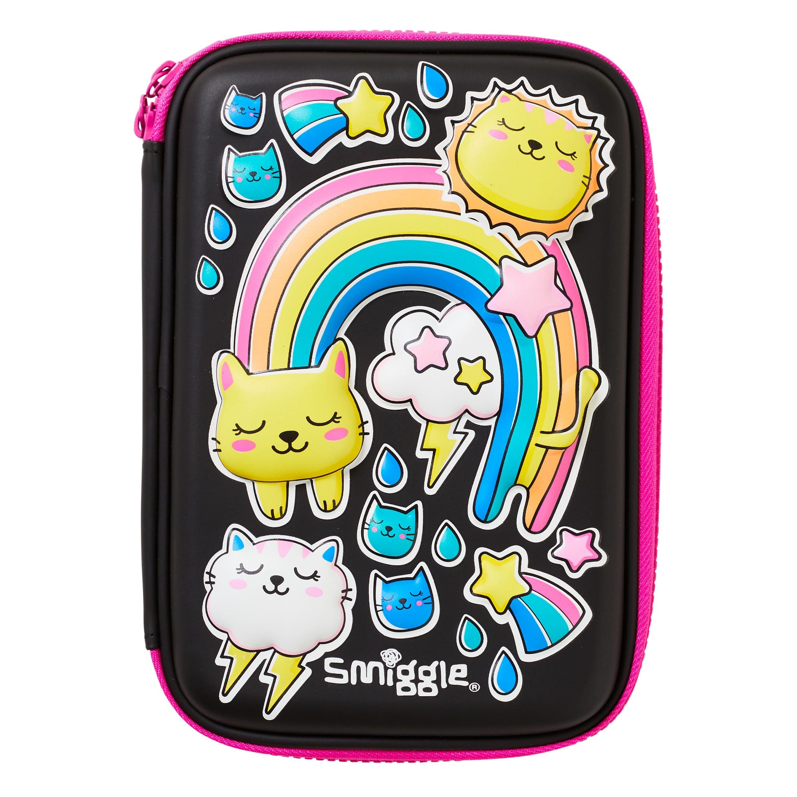Smiggle - Oh Yeah Hardtop Kalem Kutusu-Dinossi