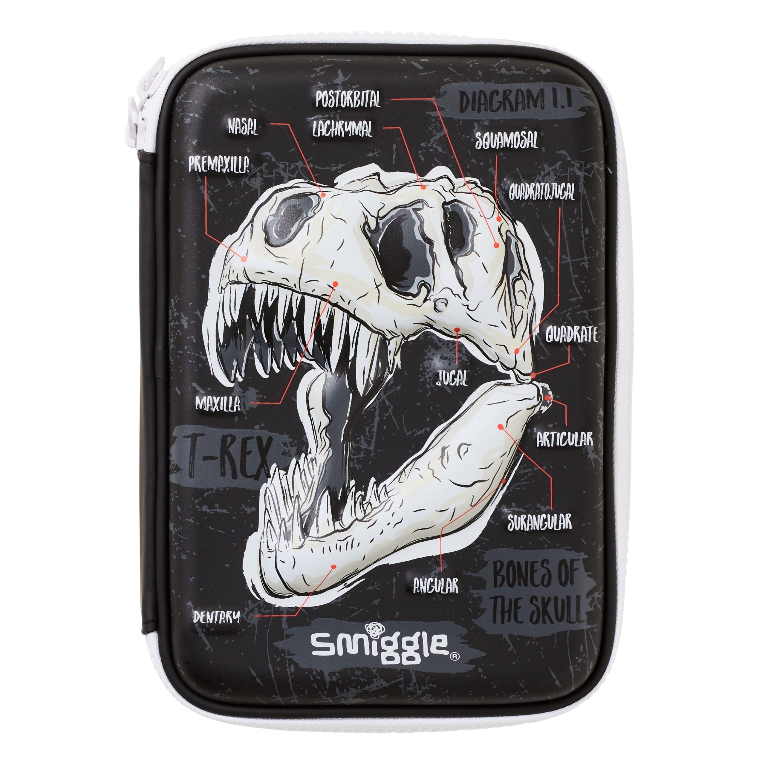 Smiggle - Oh Yeah Hardtop Kalem Kutusu-Dinossi